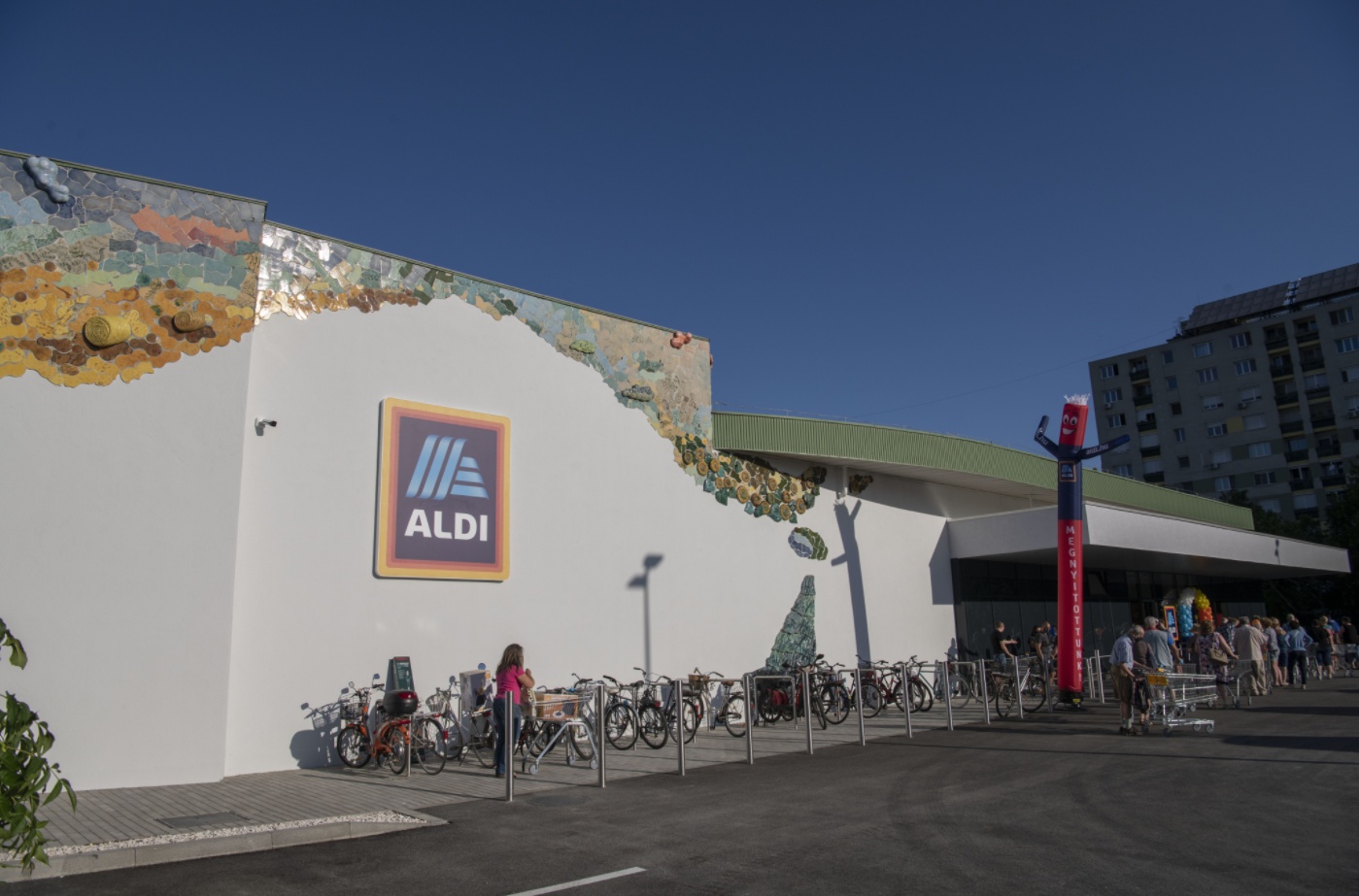 Az ország legnagyobb ALDI-áruháza