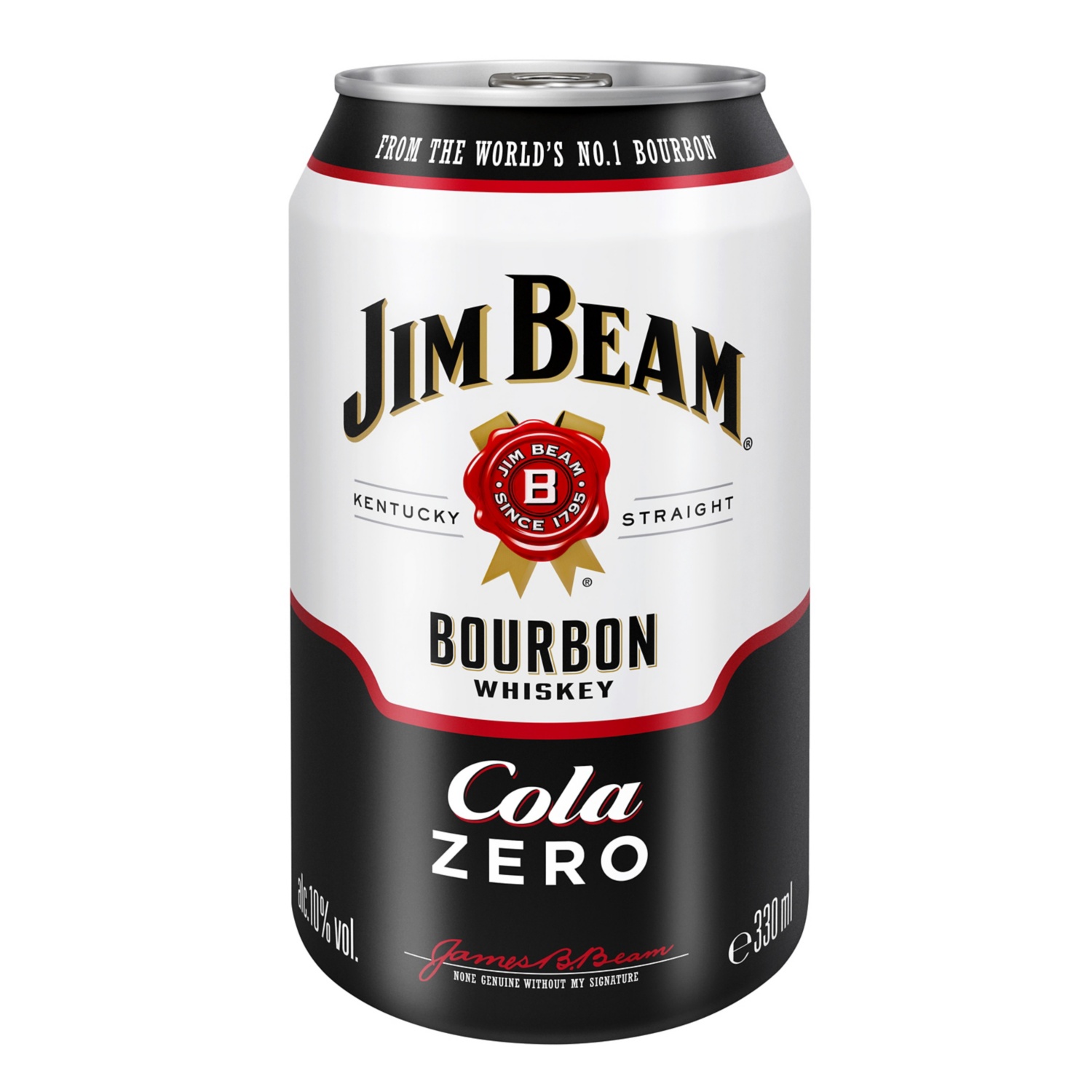 JIM BEAM® & Cola/ Cola Zero/ JIM BEAM® & Black Ice Tea Lemon 0,33 l