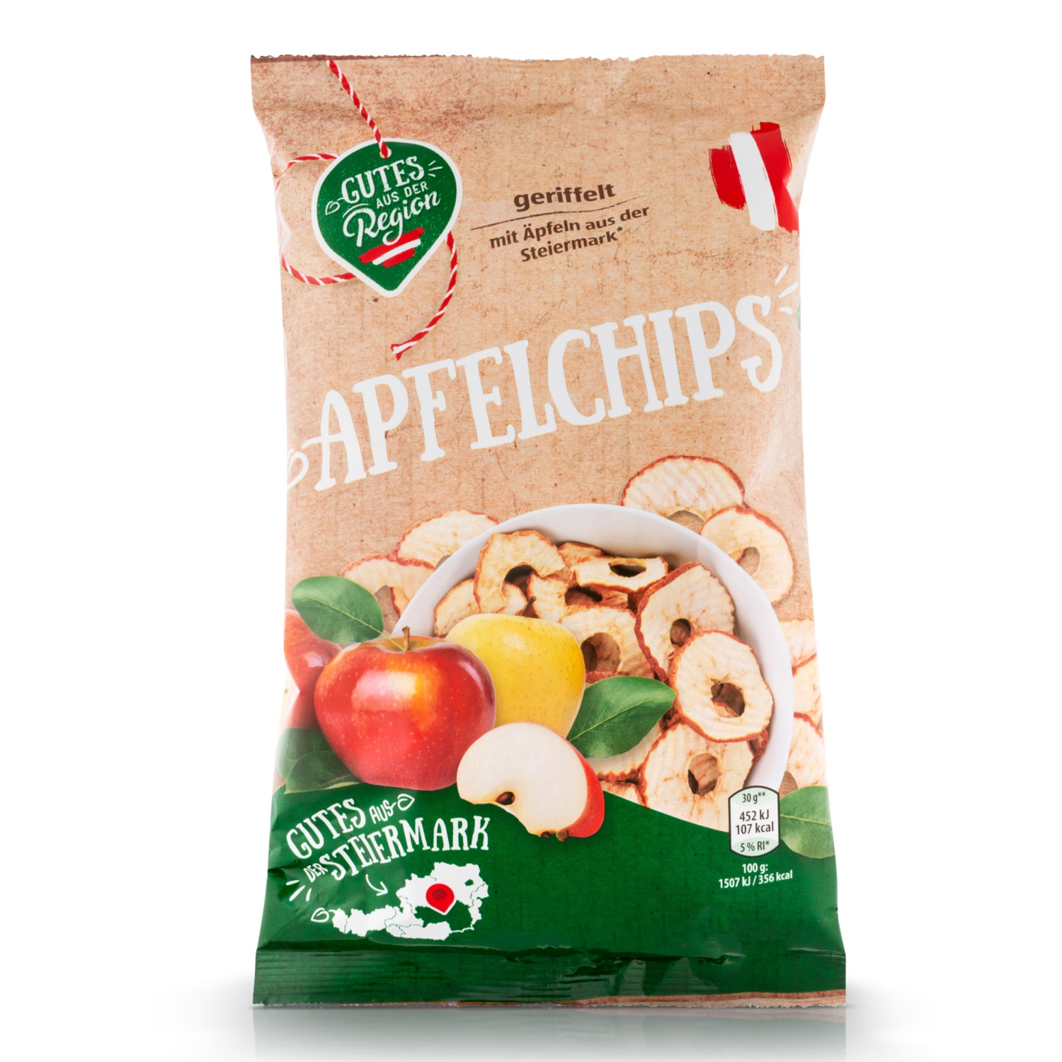 GUTES AUS DER REGION Steirische Apfelchips natur