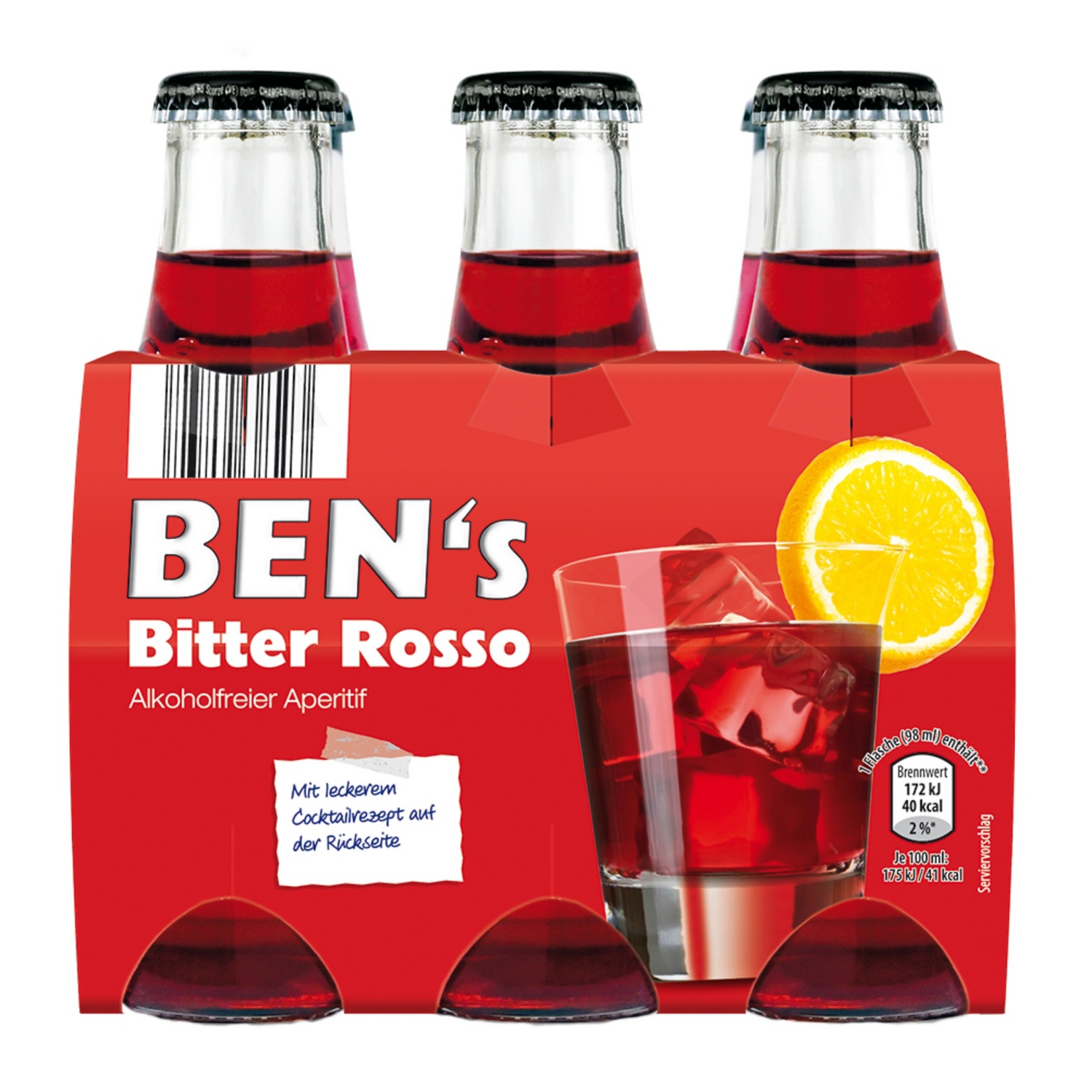 SAN BENEDETTO Ben's Bitter Rosso 588 ml