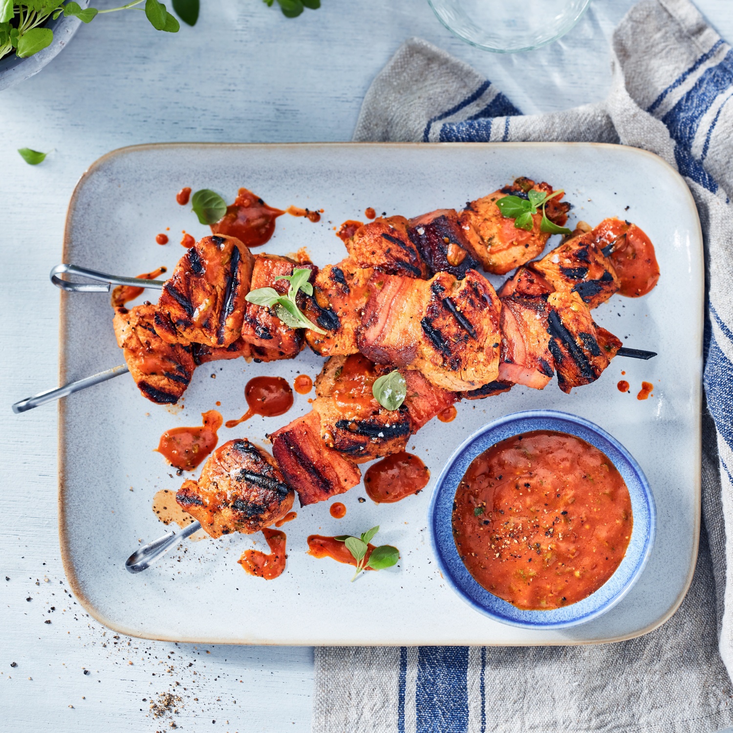 Mariniertes Schweinefilet vom Grill - Rezept 