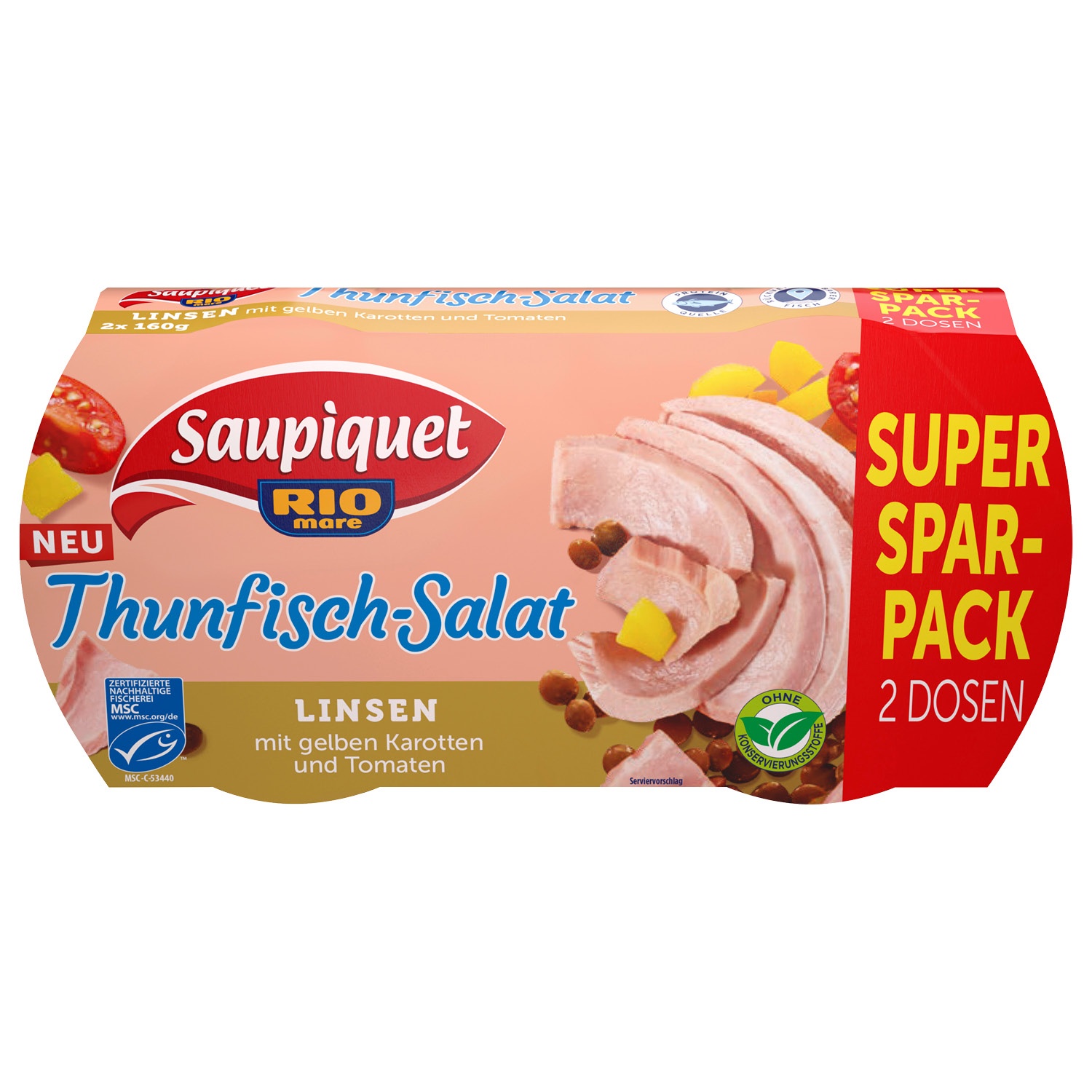 SAUPIQUET Thunfisch-Salat 320 g