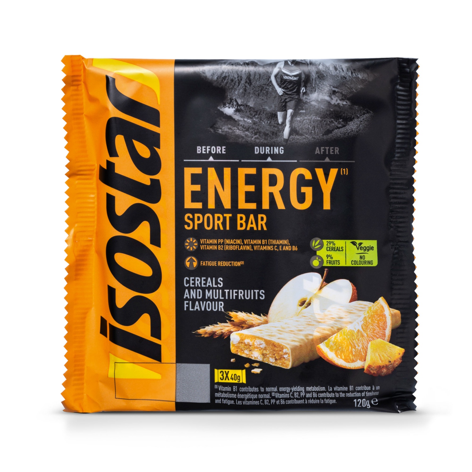 ISOSTAR High Energy Riegel, Multifrucht