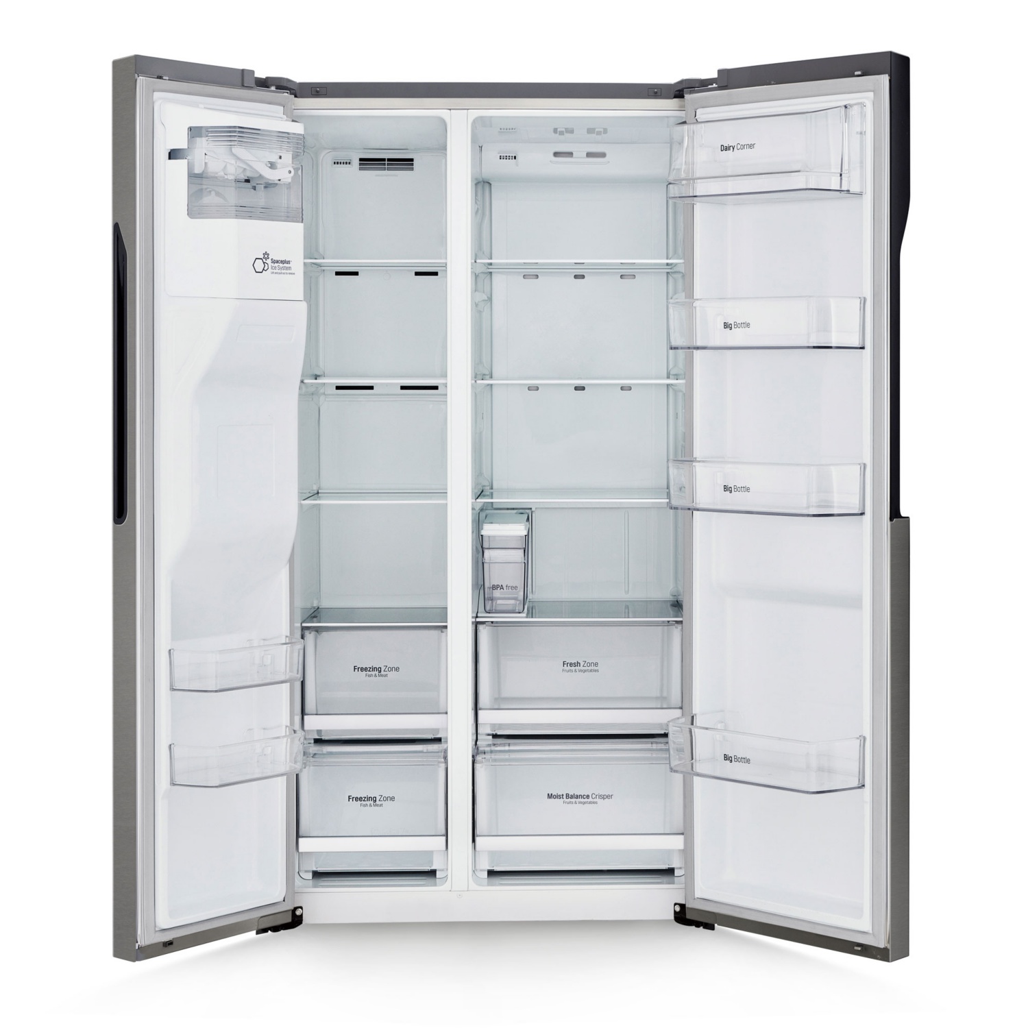 LG Side-by-Side-Kühlschrank