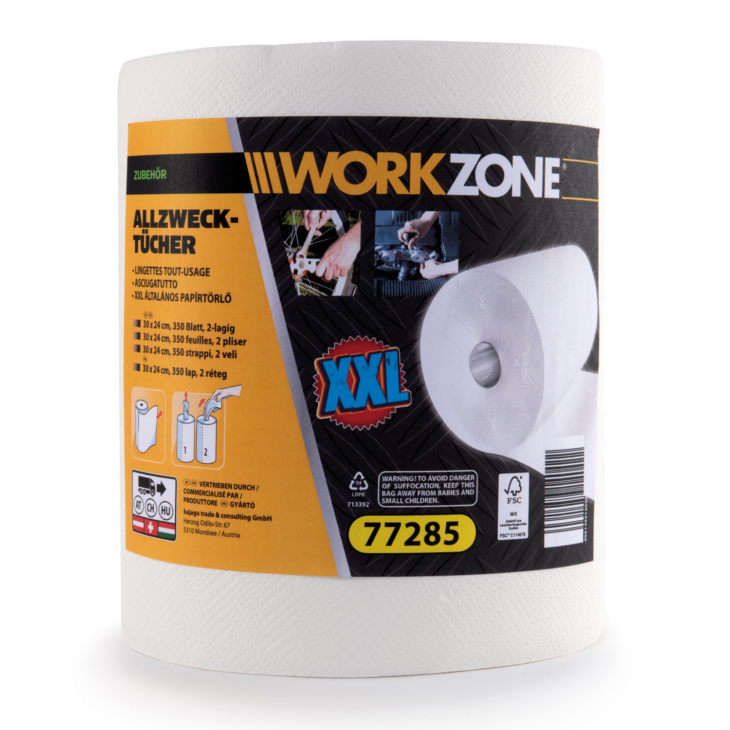WORKZONE XXL Allzwecktücher