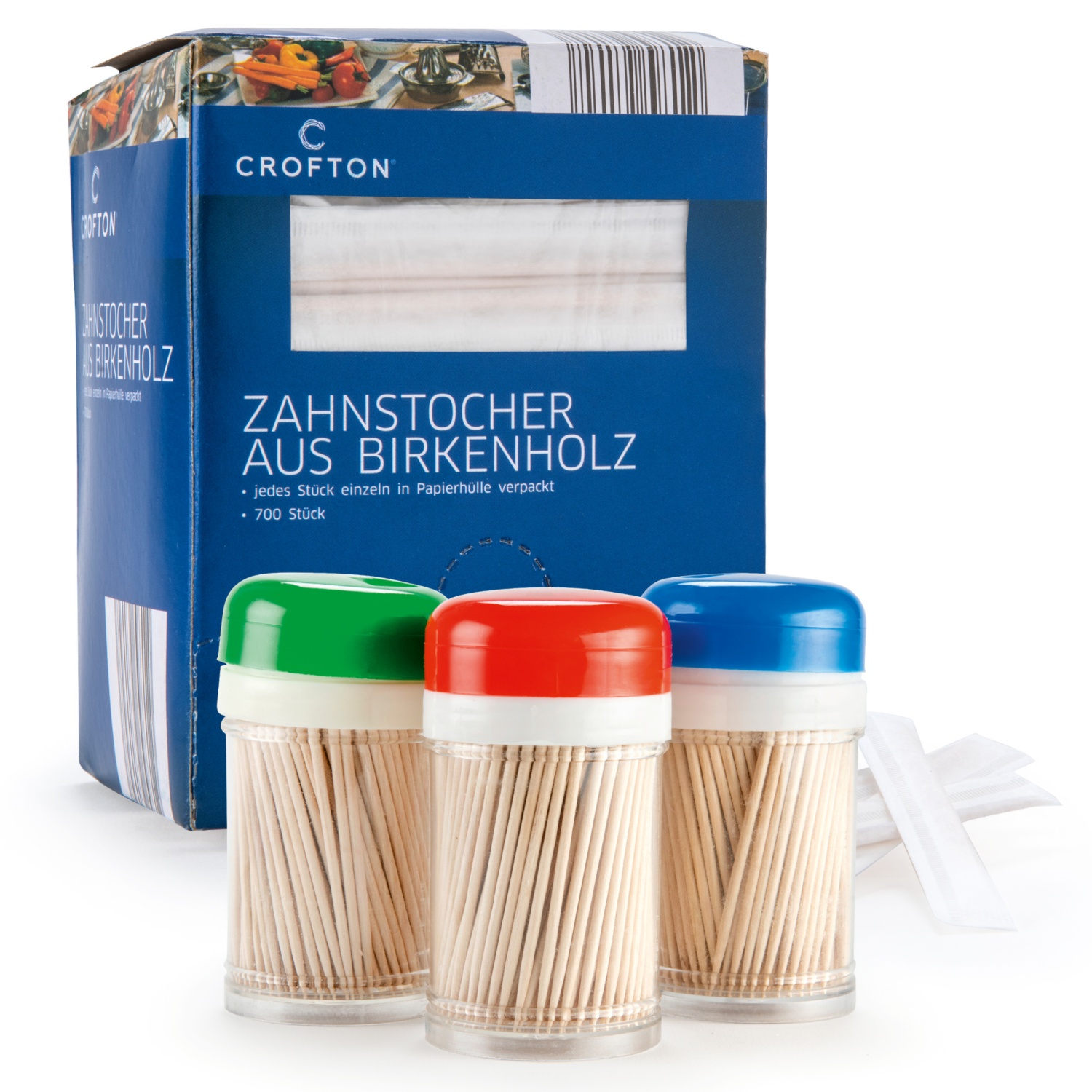 CROFTON Holz-Zahnstocher