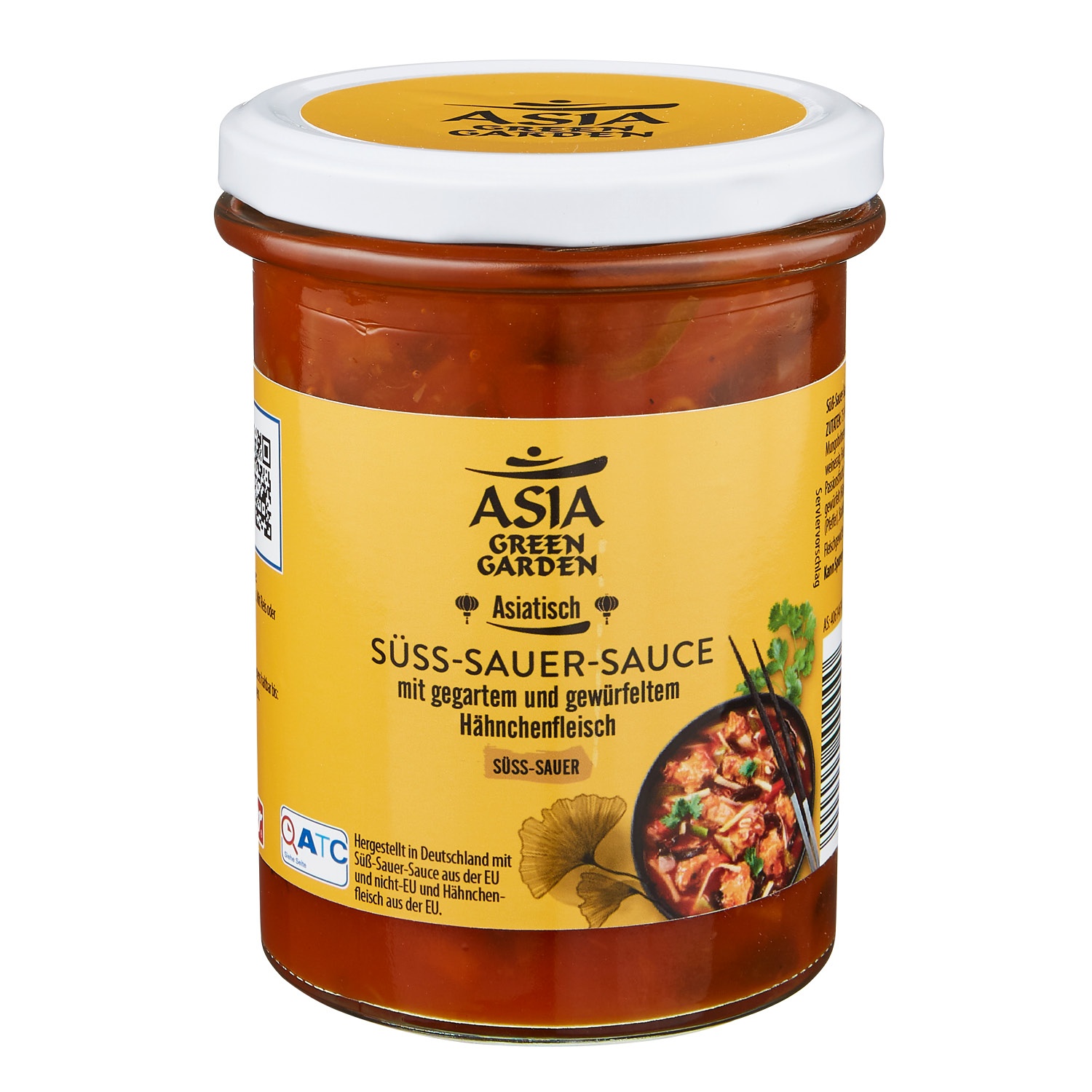 ASIA GREEN GARDEN Sauce asiatischer Art mit Hähnchenfleisch 400 g