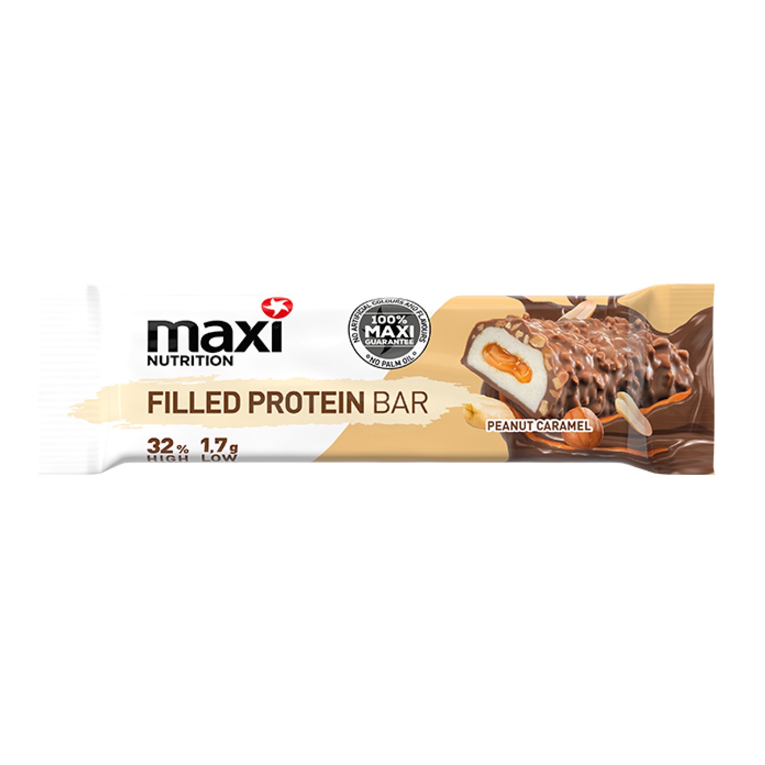 MAXI NUTRITION Gefüllte Protein-Riegel 45 g