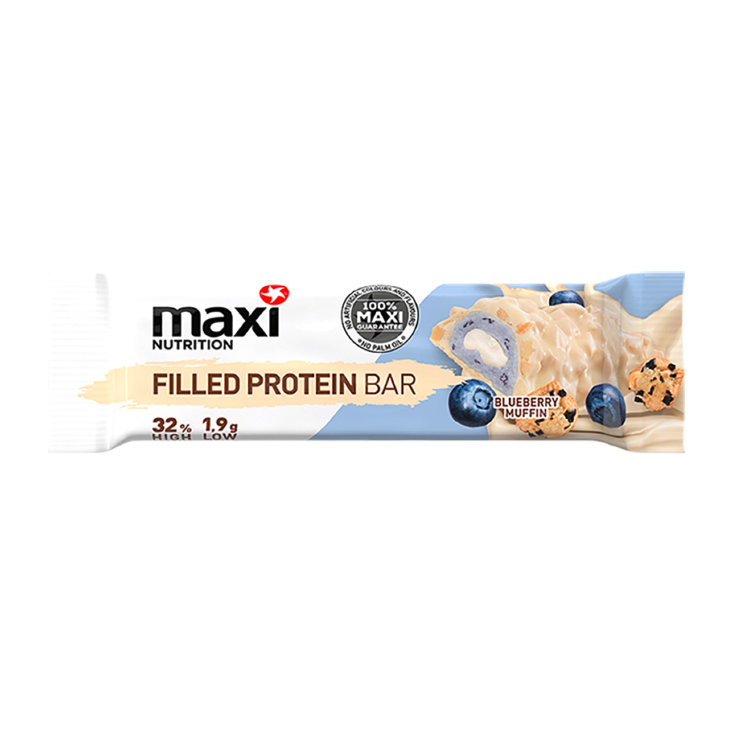 MAXI NUTRITION Gefüllte Protein-Riegel 45 g