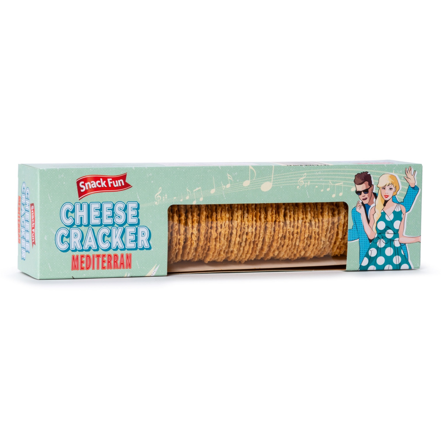 SNACK FUN Retro Cracker, Mediterran