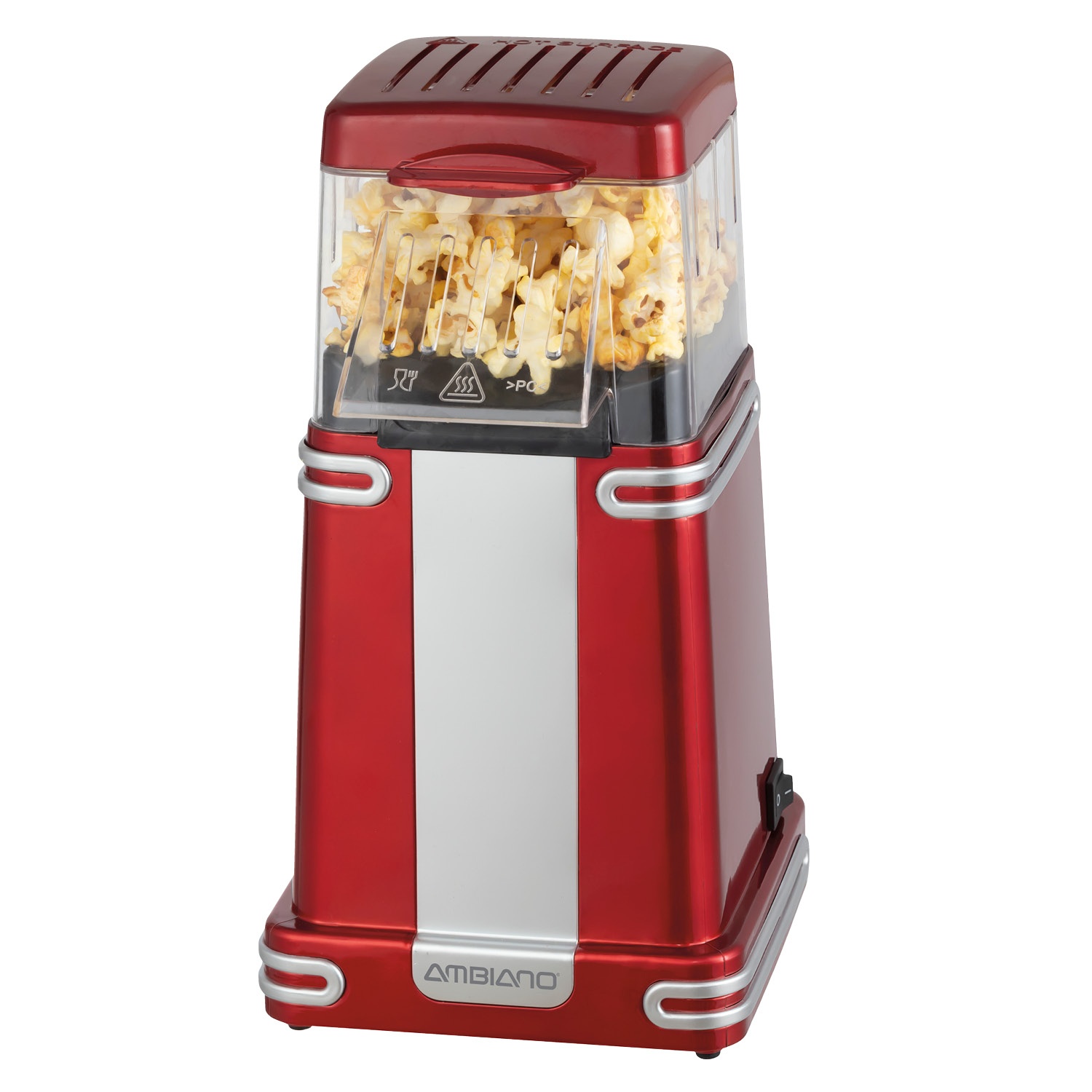 AMBIANO Popcorn-Maschine/Zuckerwatte-Maschine/Schokobrunnen
