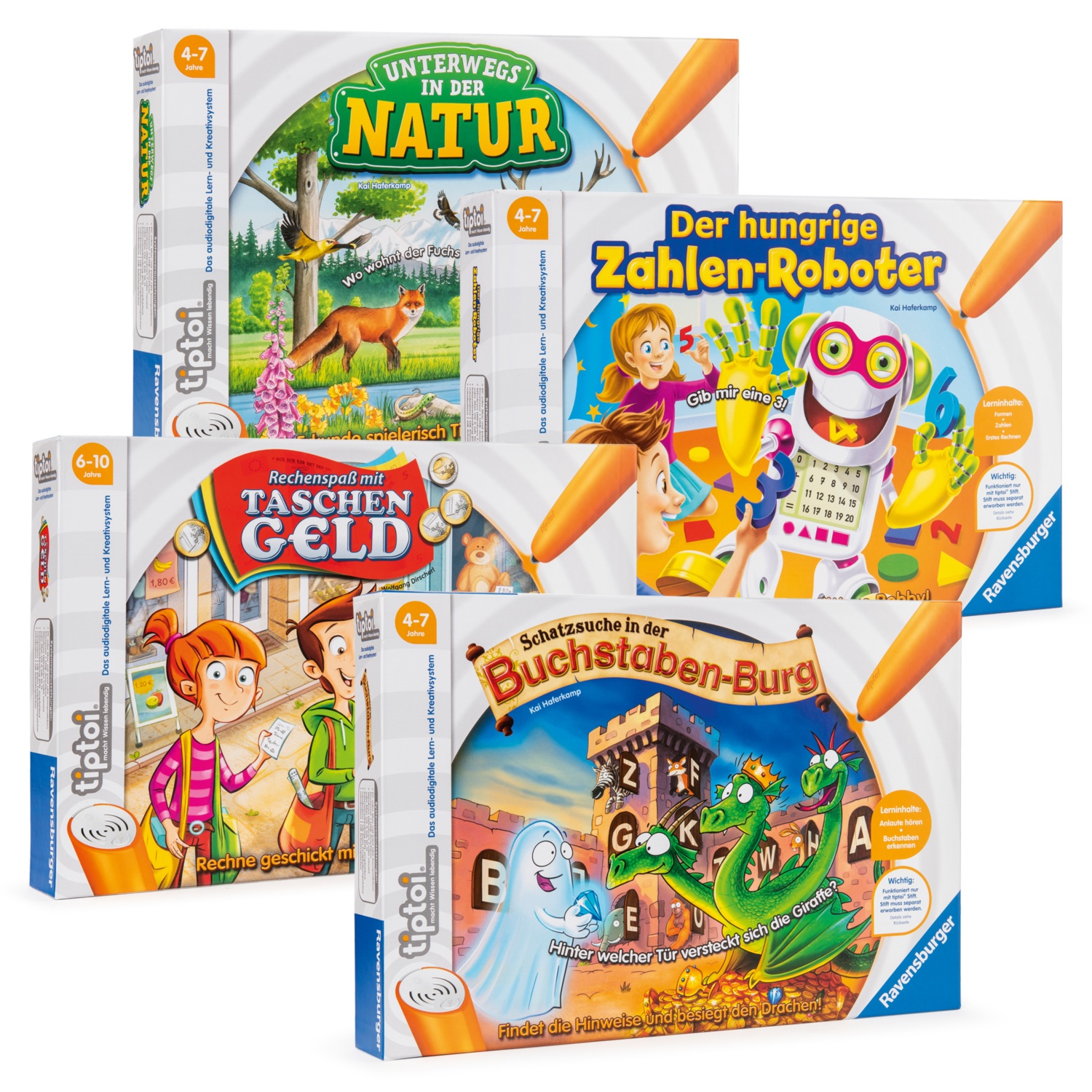 RAVENSBURGER Tip Toi Spiele