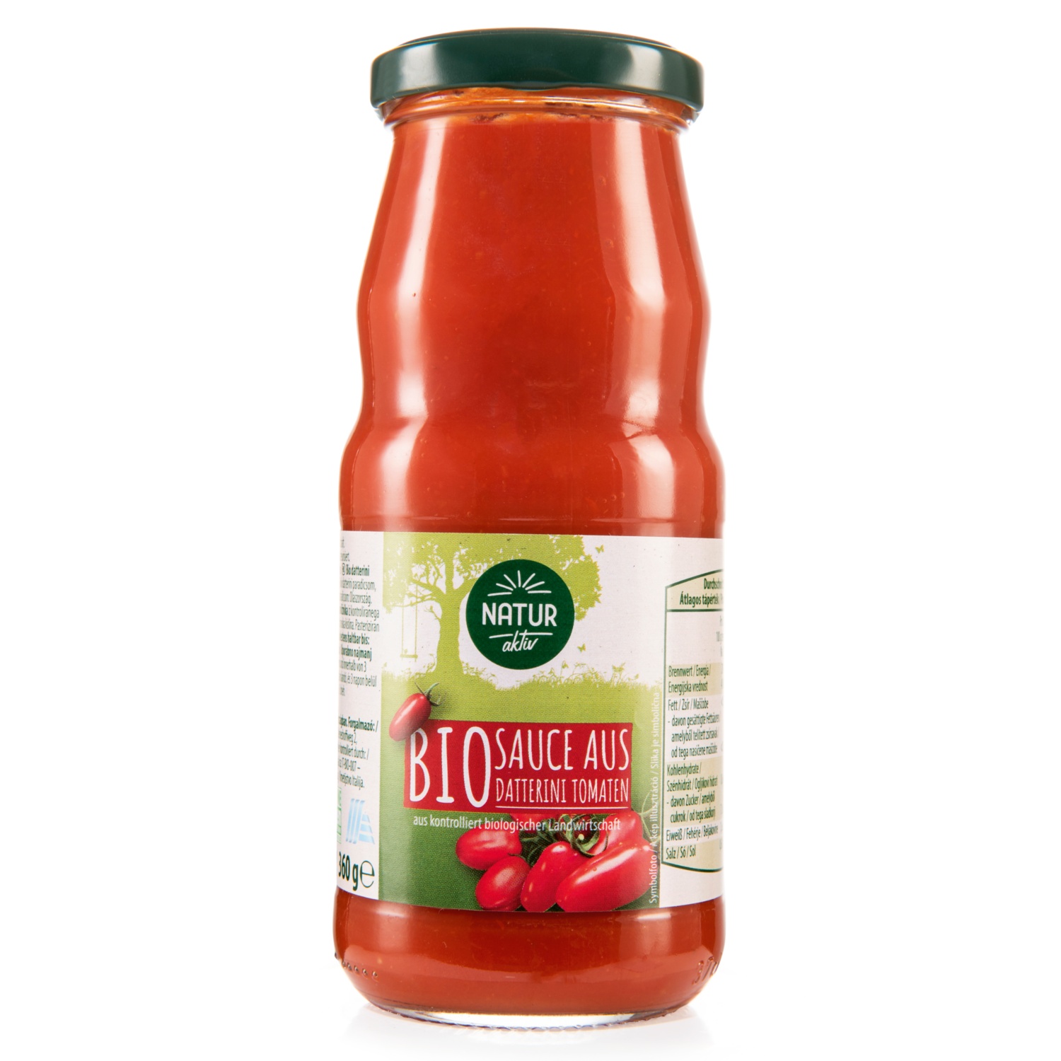 NATUR AKTIV BIO-Sauce aus Datterini Tomaten