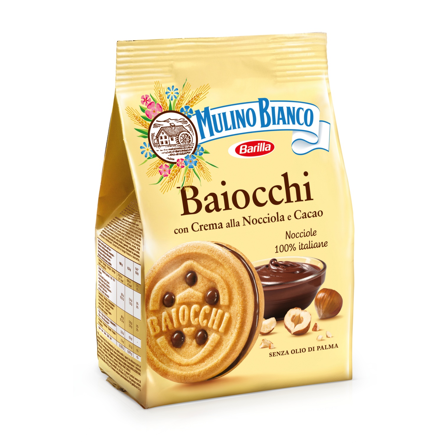 MULINO BIANCO Italienische Kekse, Baiocchi