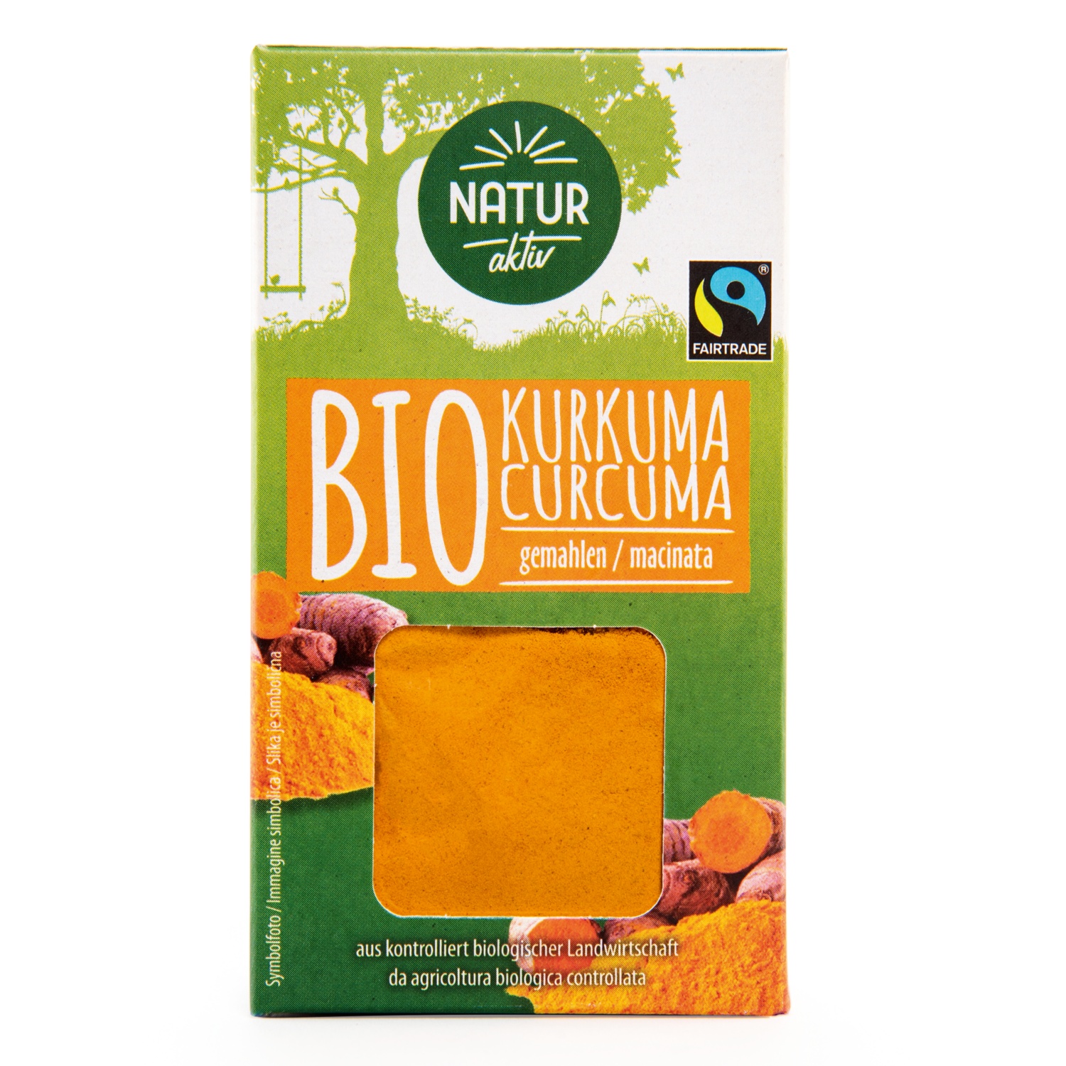 NATUR AKTIV BIO-FAIRTRADE-Gewürze, Kurkuma gemahlen