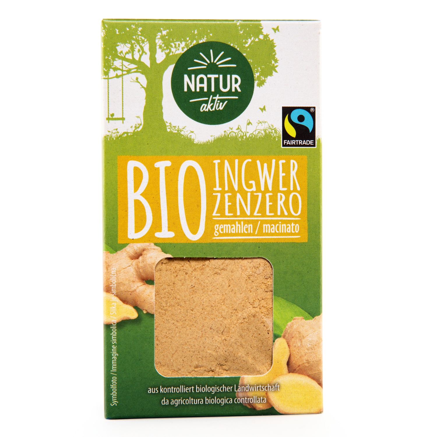 NATUR AKTIV BIO-FAIRTRADE-Gewürze, Ingwer gemahlen