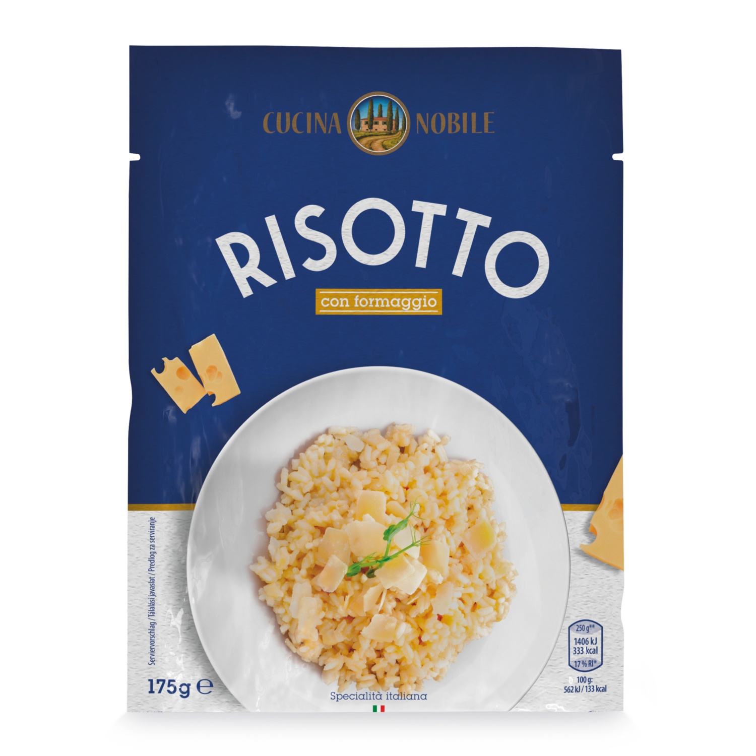 CUCINA NOBILE Risotto mit Geschmack, Käse