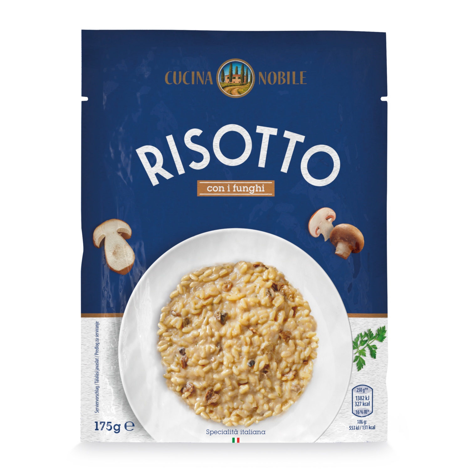 CUCINA NOBILE Risotto mit Geschmack, Steinpilz