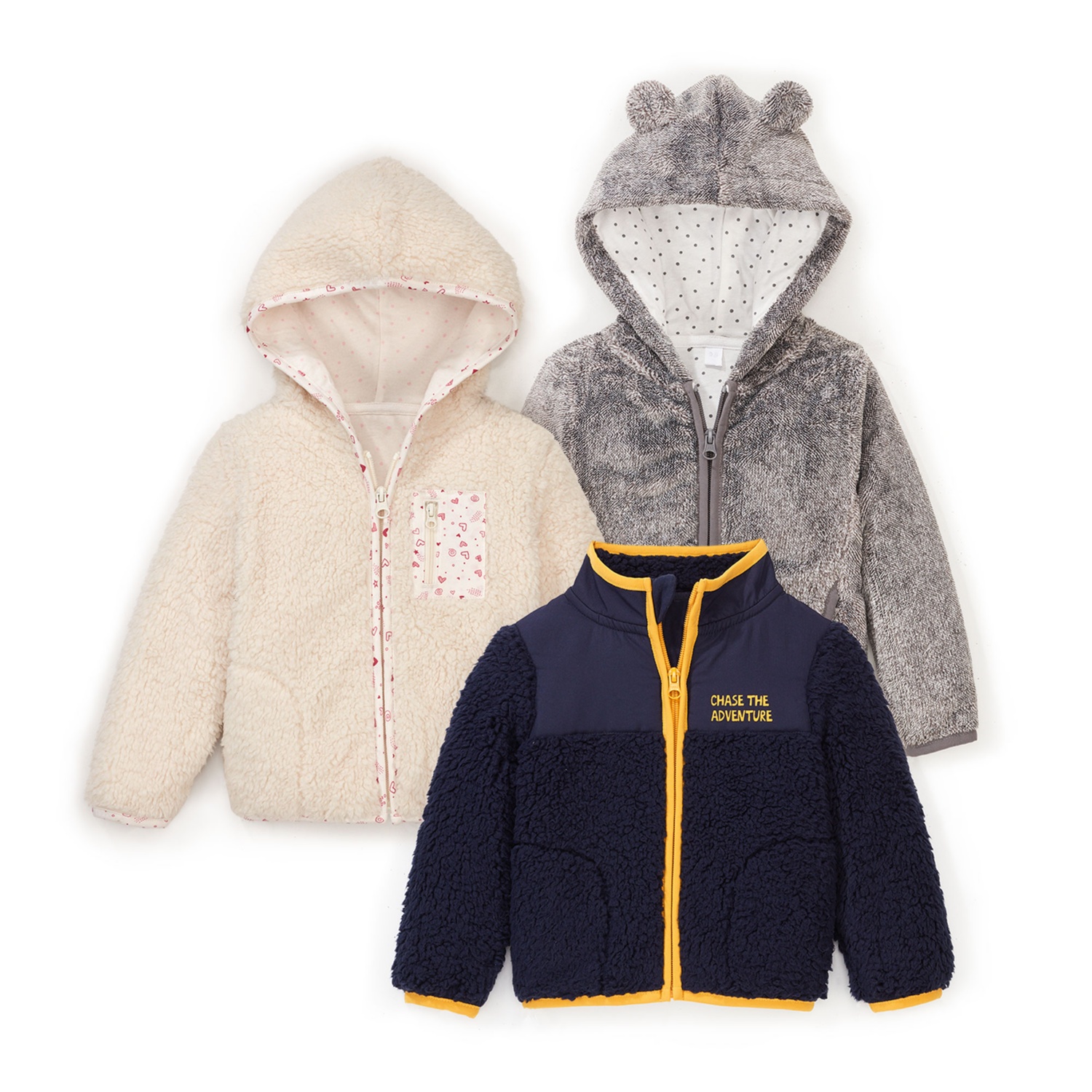 IMPIDIMPI Kleinkinder-Flauschjacke