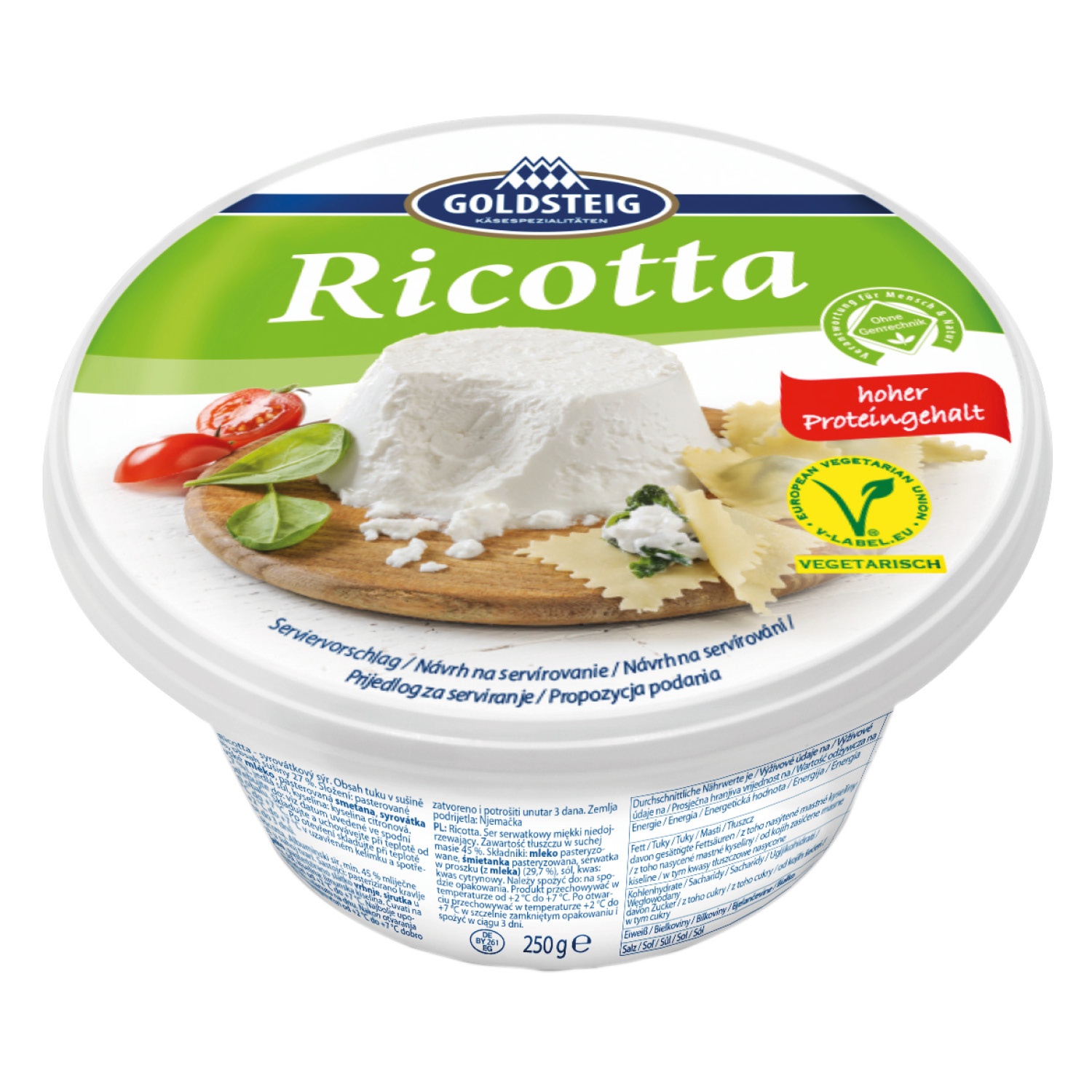 GOLDSTEIG Ricotta 250 g ALDI SÜD