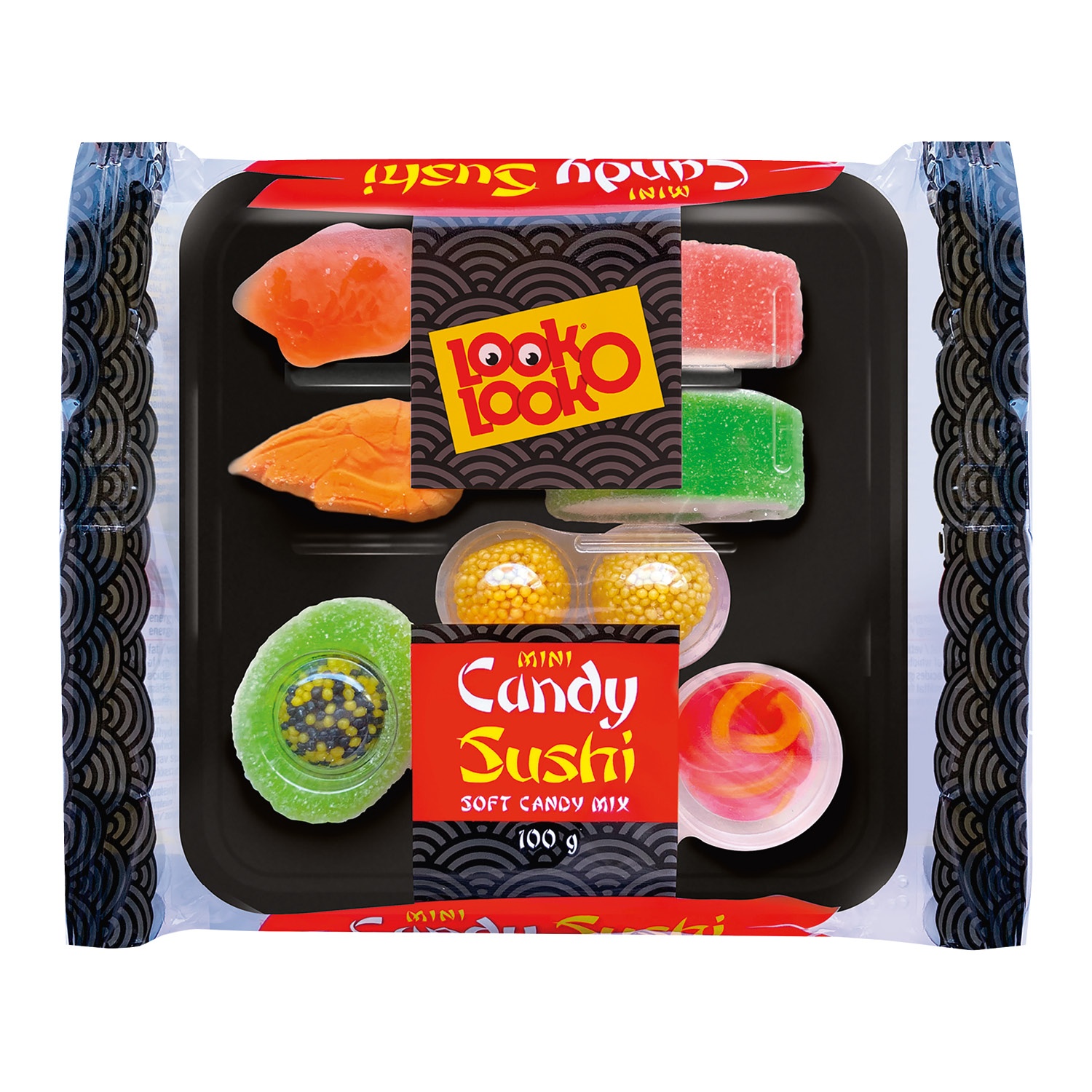 LOOK O LOOK® Fruchtgummi-Sushi 100 g