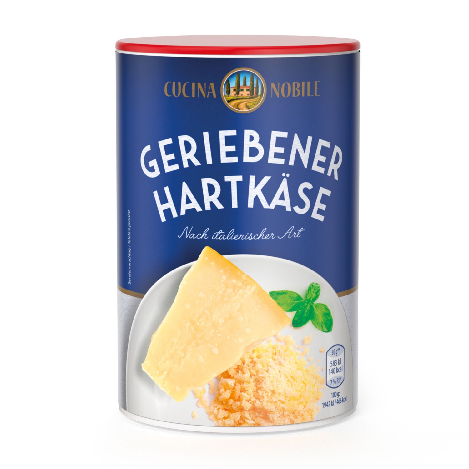 CUCINA NOBILE Hartkäse gerieben