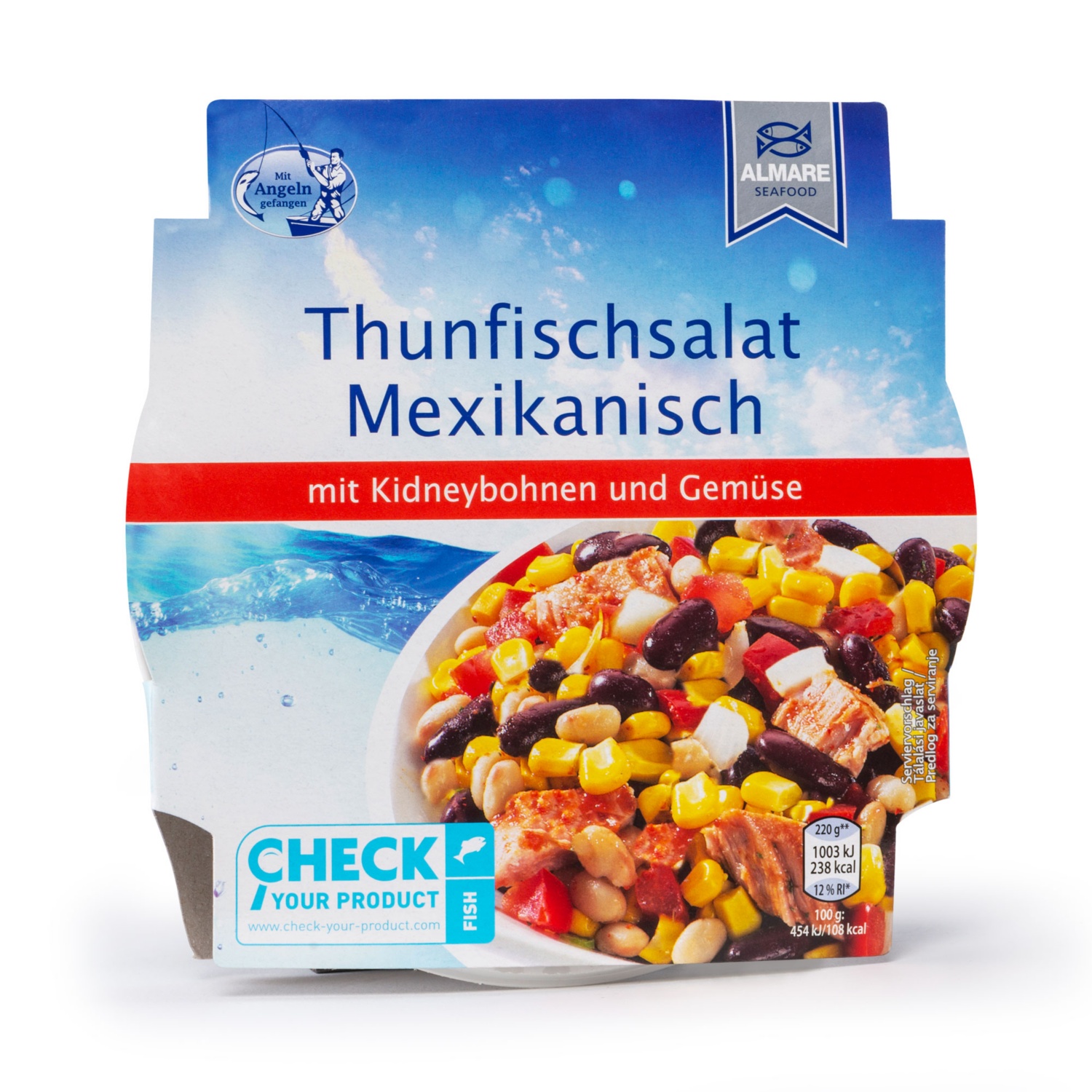 ALMARE SEAFOOD Gemüse-Thunfischsalat, Mexikanisch
