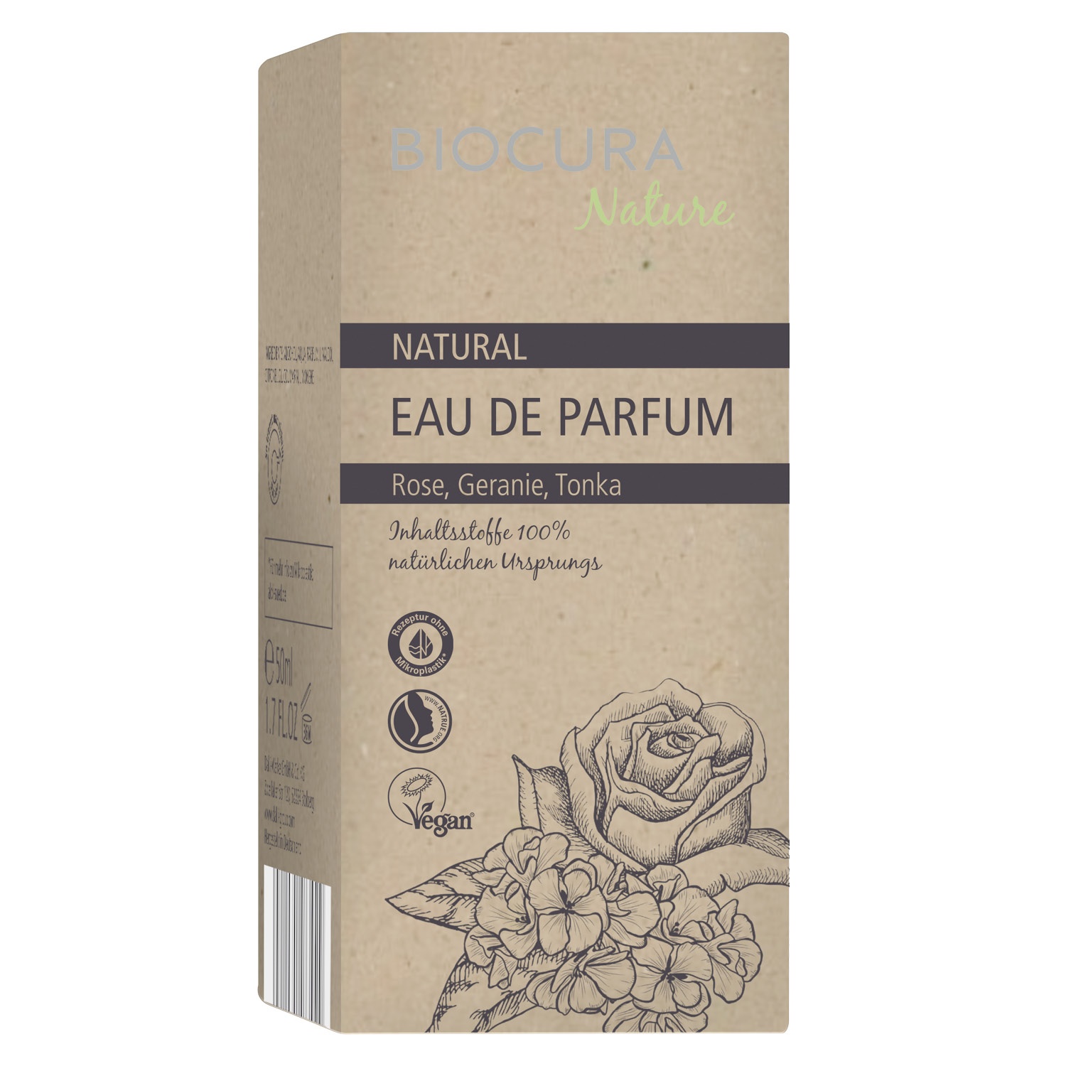 BIOCURA NATURE Eau de Parfum 50 ml