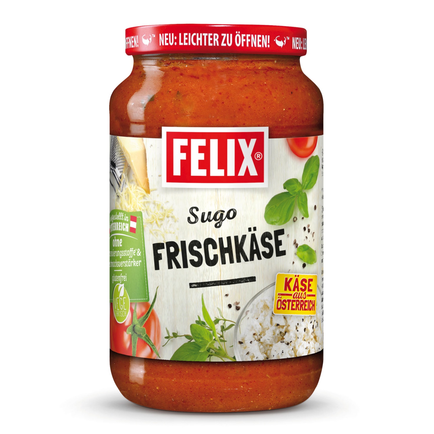 FELIX Regionales Sugo, Vorarlberger Frischkäse