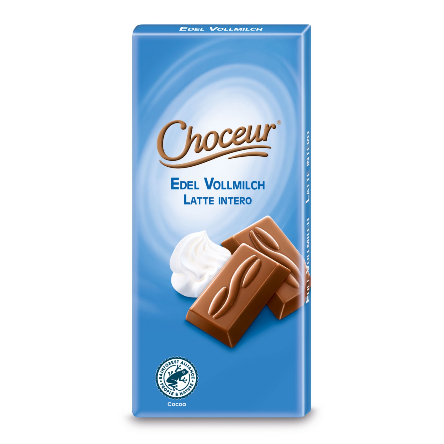 CHOCEUR Mini-Schokolade, Vollmilch