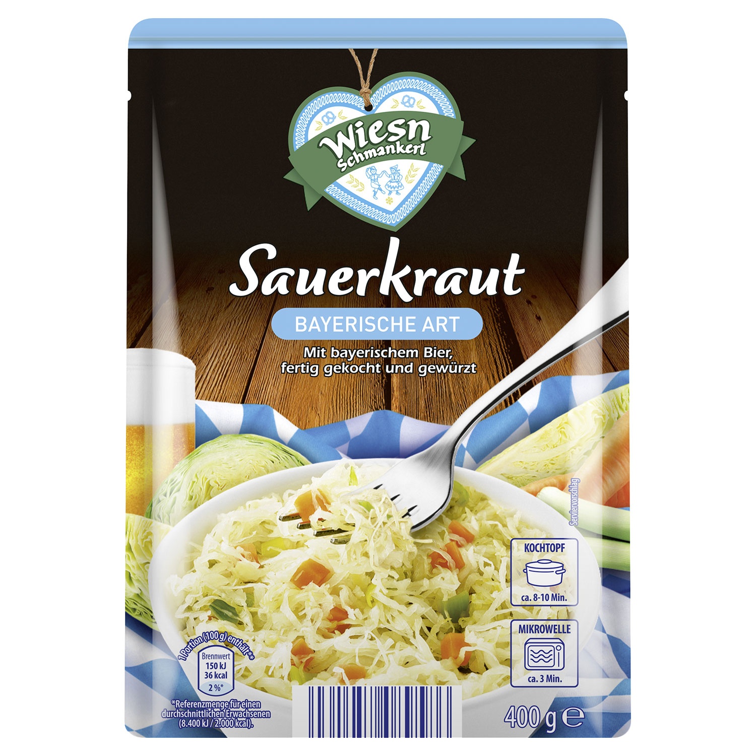 WIESN SCHMANKERL SauerkrautSpezialität 400 g ALDI SÜD