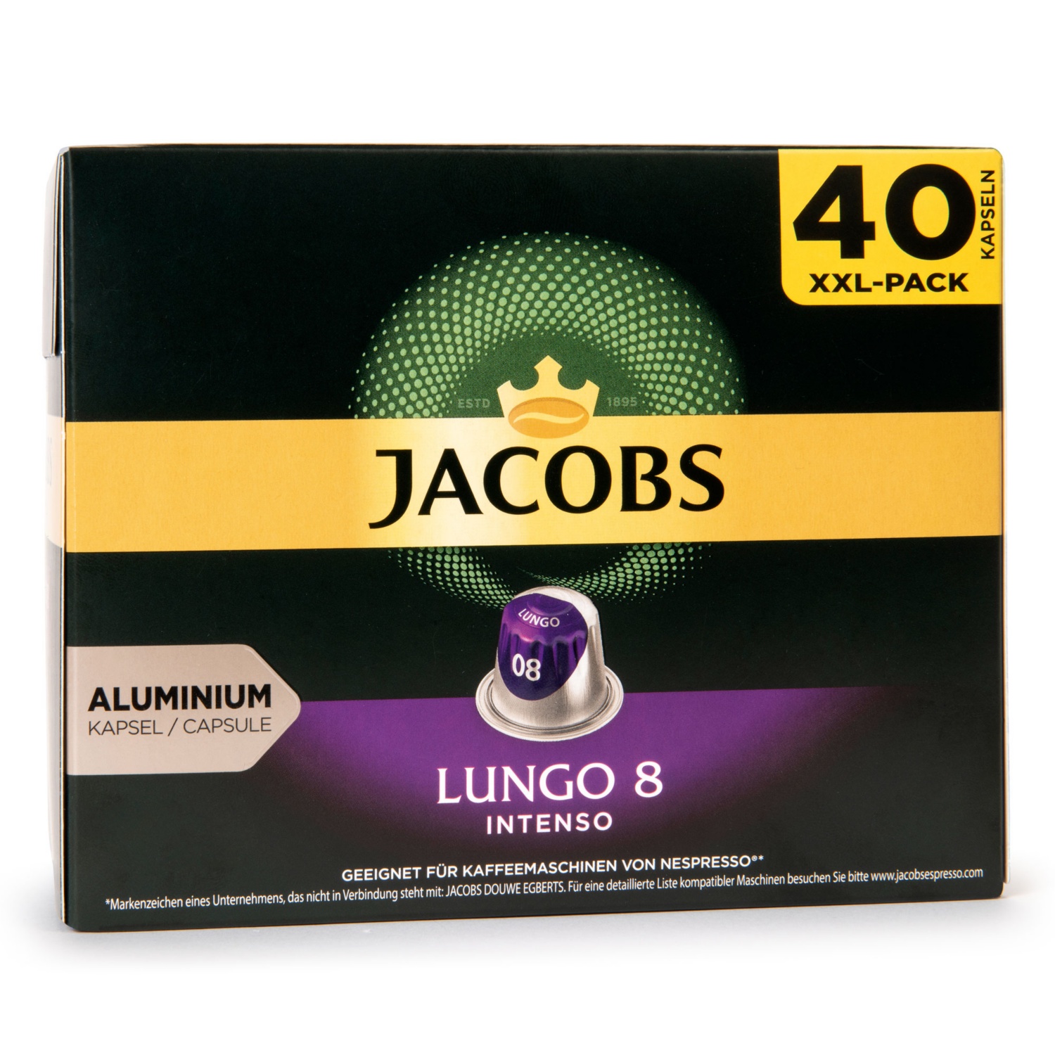 JACOBS Nespresso®-kompatible Café-Kapseln, Lungo 8