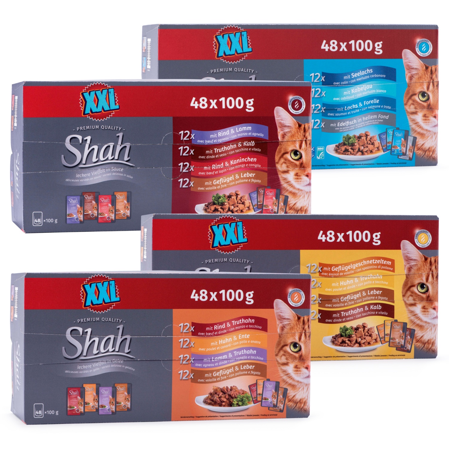 SHAH XXL Katzenfutter