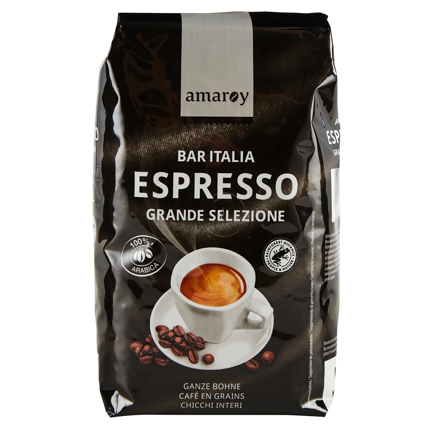 AMAROY Bar Italia Espresso Grande Selezione 500 g