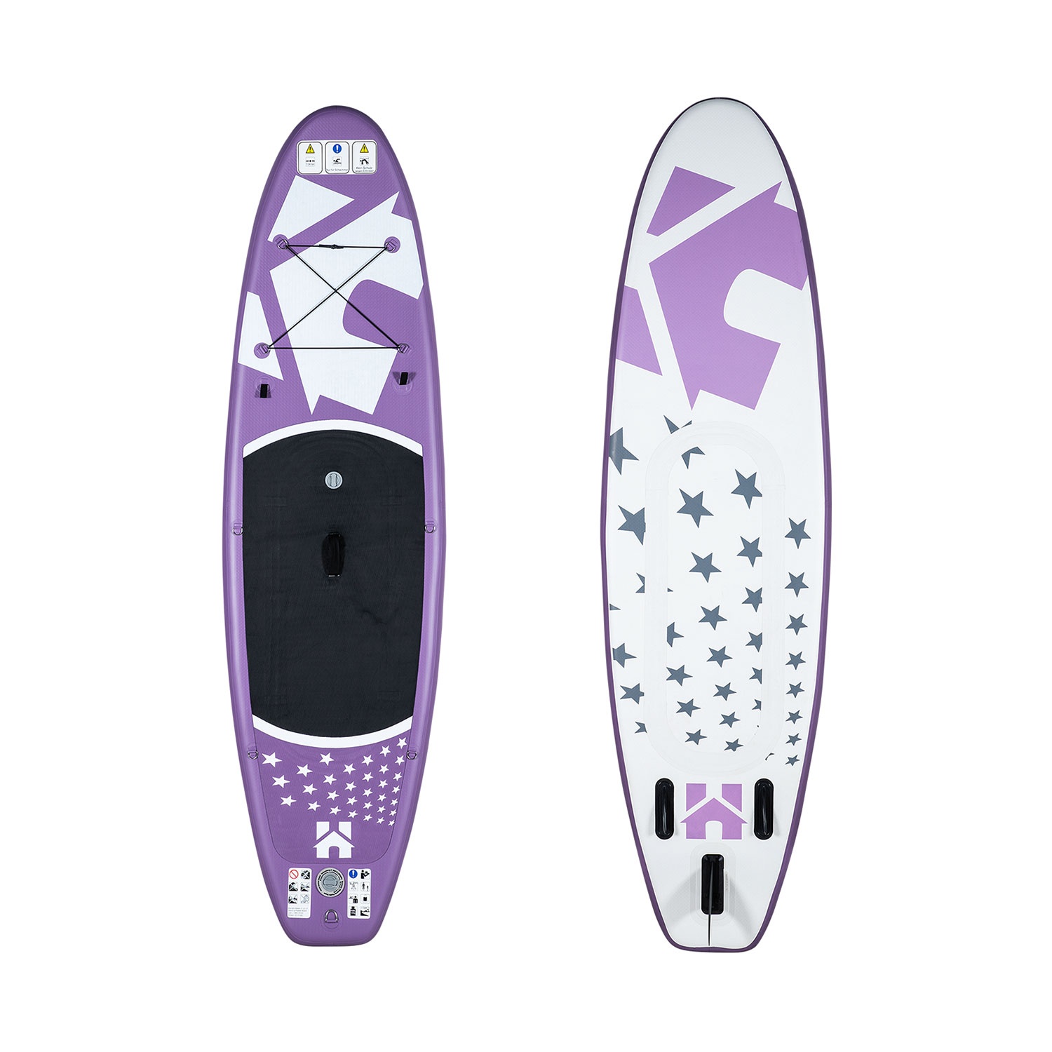 Home Deluxe Stand Up Paddle Board 320 cm Lila
