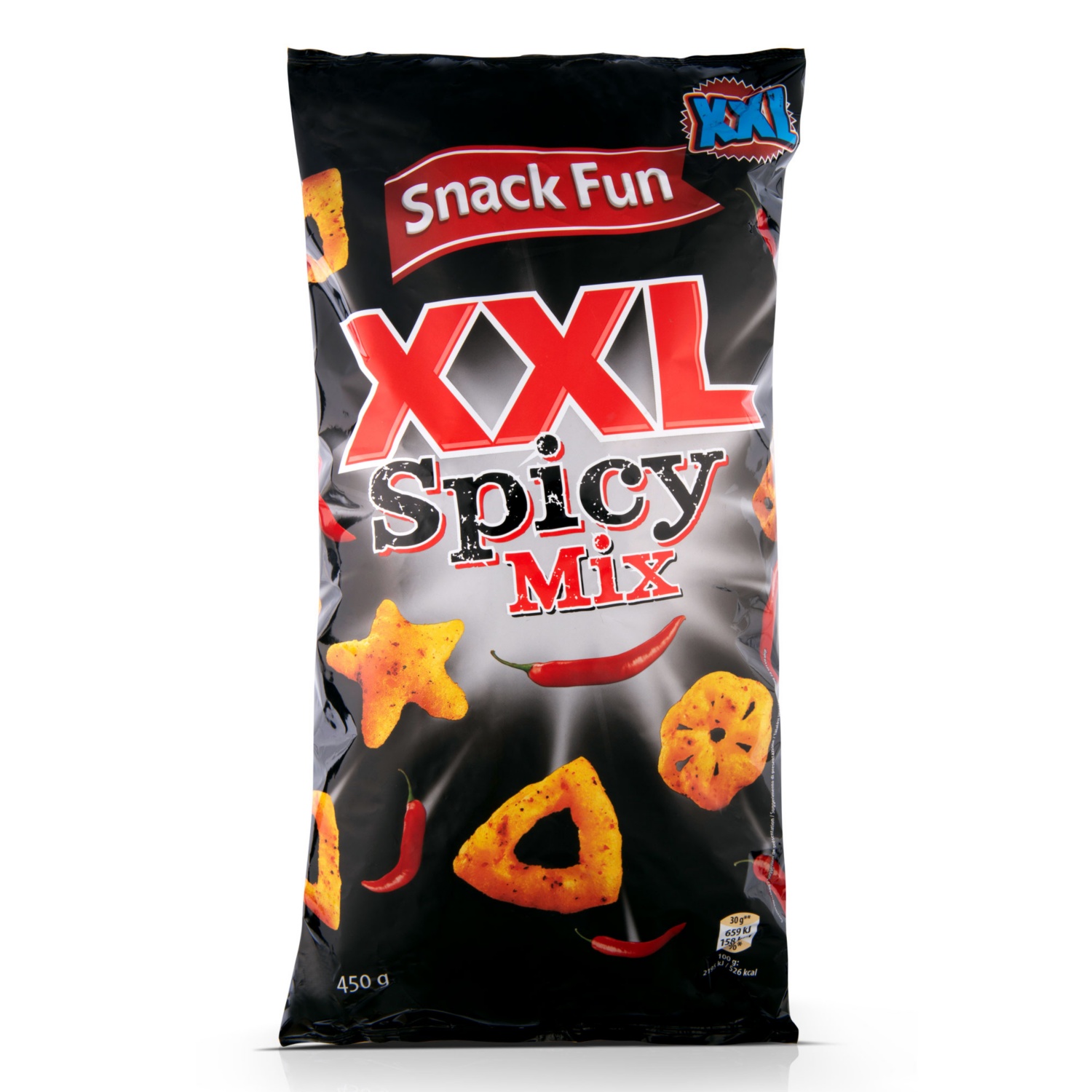 SNACK FUN XXL Snacks, Spicy Mix
