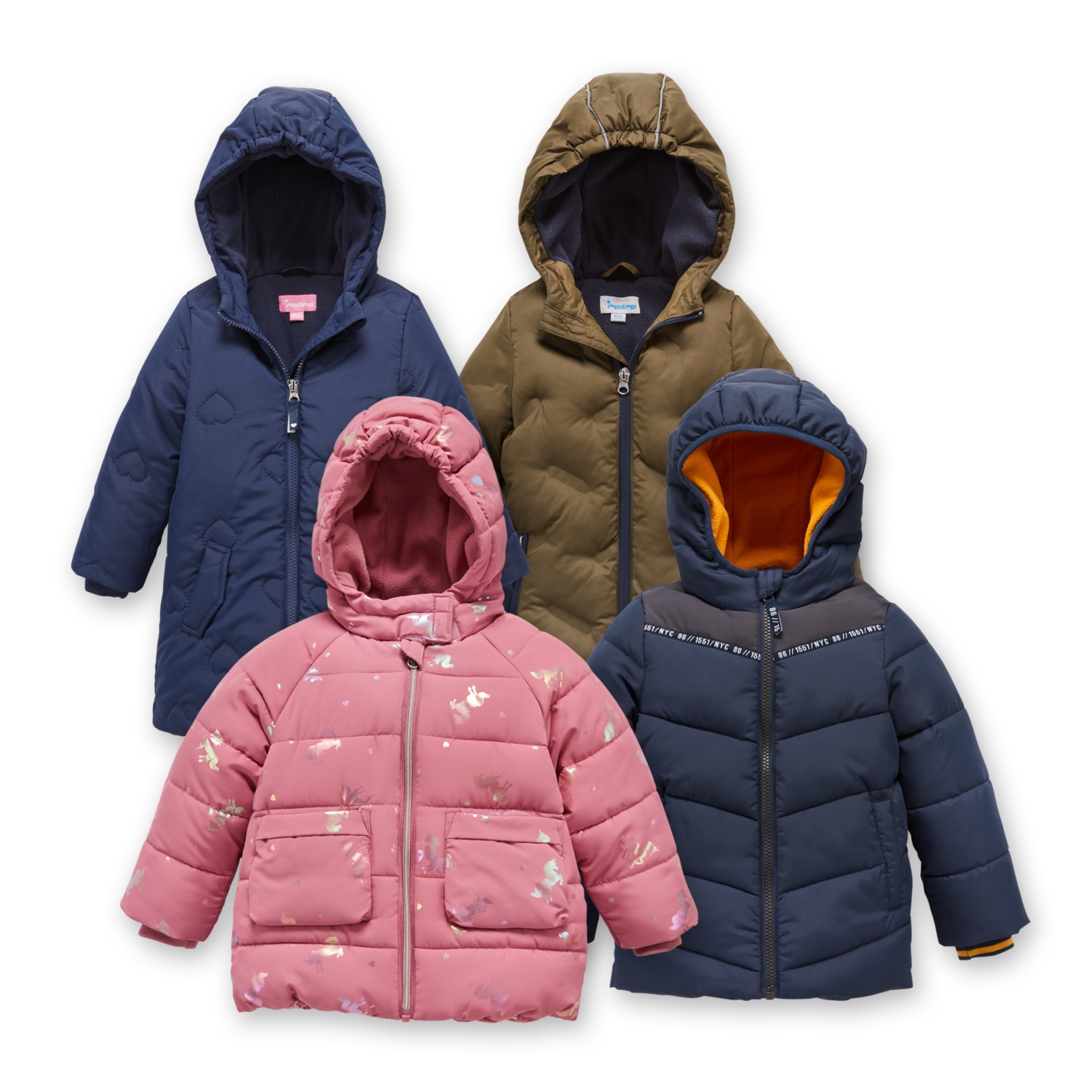 IMPIDIMPI Kleinkinder-Winterjacke