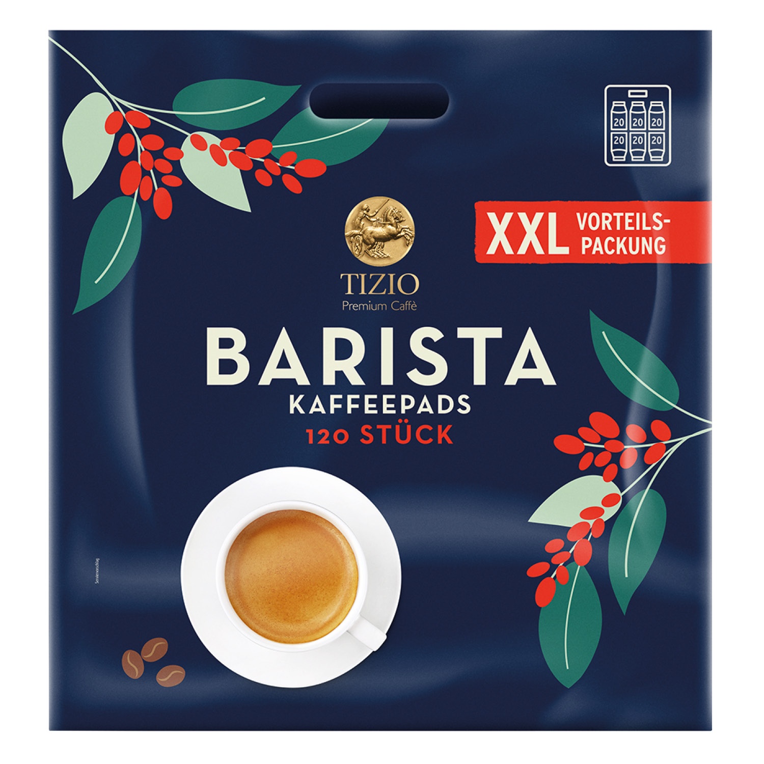 TIZIO Barista Kaffeepads 840 g