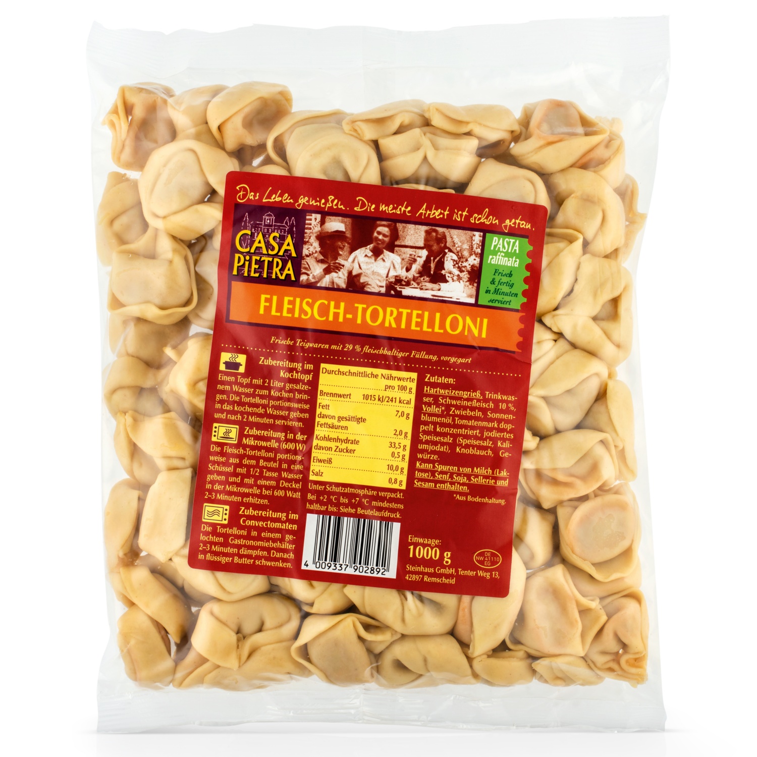 CUCINA NOBILE Gefüllte Pasta XXL, Fleisch