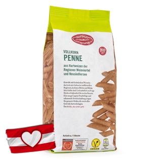 ZURÜCK ZUM URSPRUNG BIO-Vollkornteigwaren, Penne