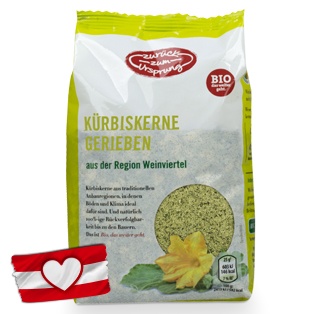 ZURÜCK ZUM URSPRUNG BIO-Kürbiskerne, gerieben
