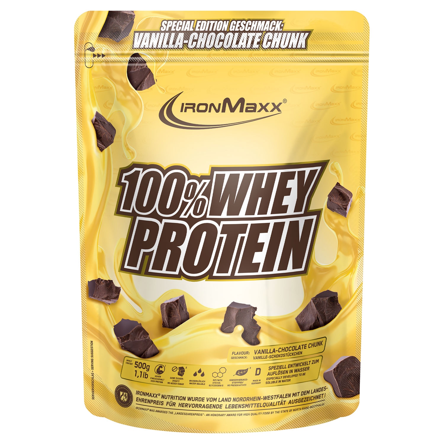 IRONMAXX 100 % Whey Protein 500 g