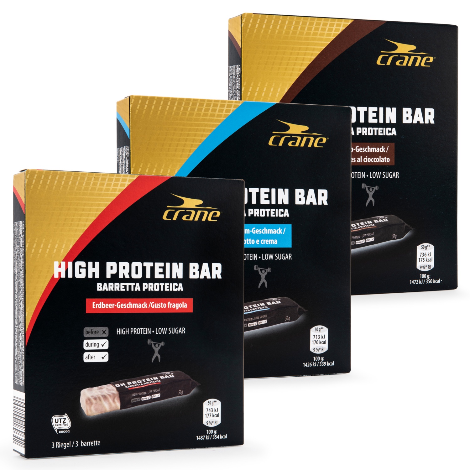 CRANE High Protein Riegel