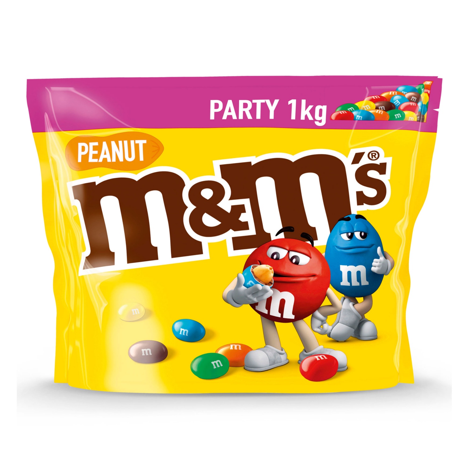 M&M’s 1000g Mischkarton, Erdnuss