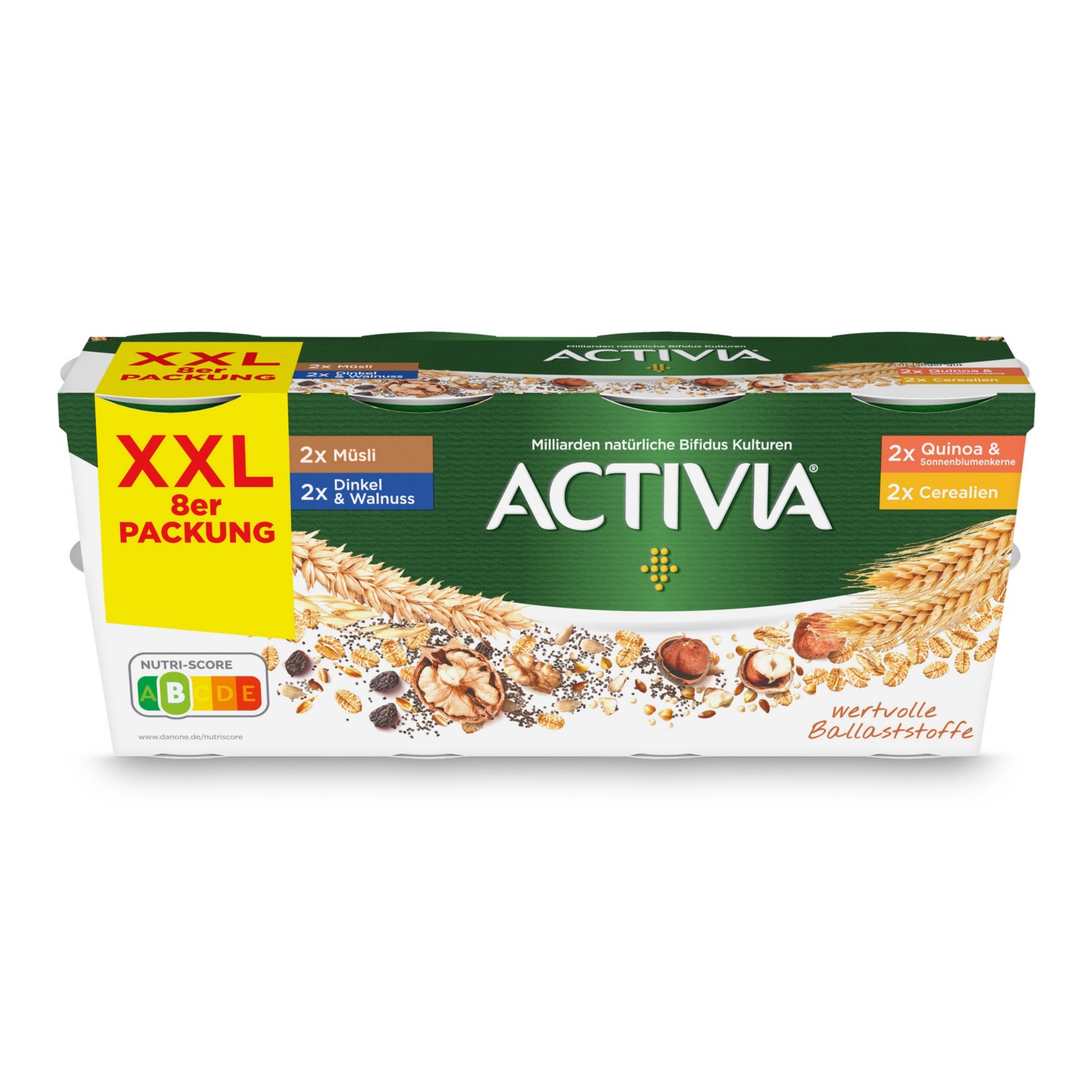 Danone Activia, Cerealien
