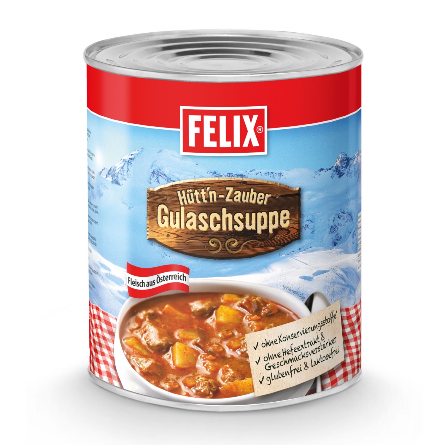 FELIX Fertiggericht, Gulaschsuppe