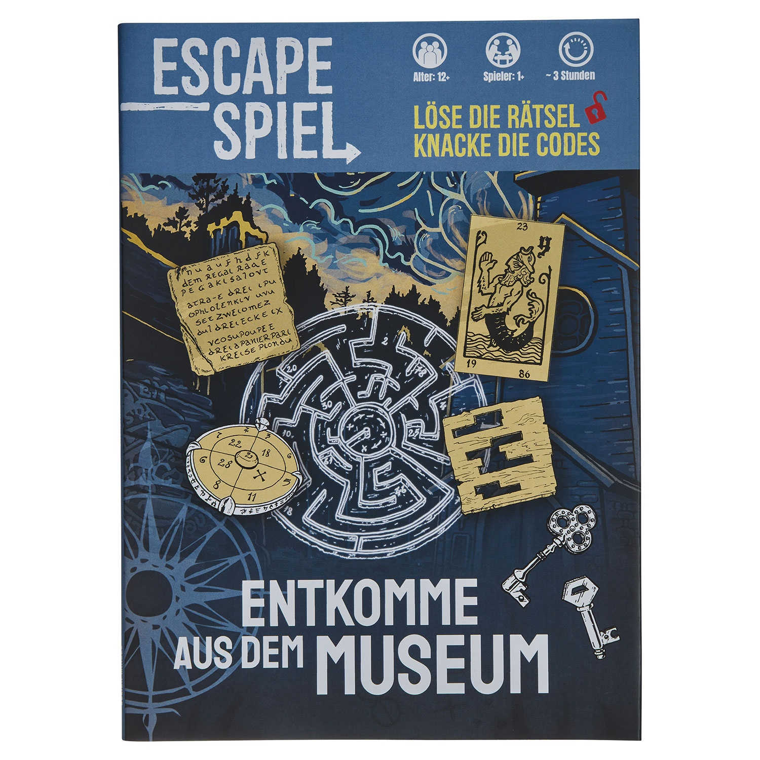Rätselbuch oder Escape-Abenteuer