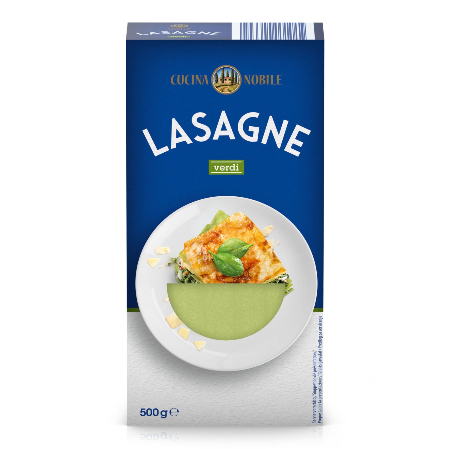 CUCINA NOBILE Lasagneblätter, Spinat