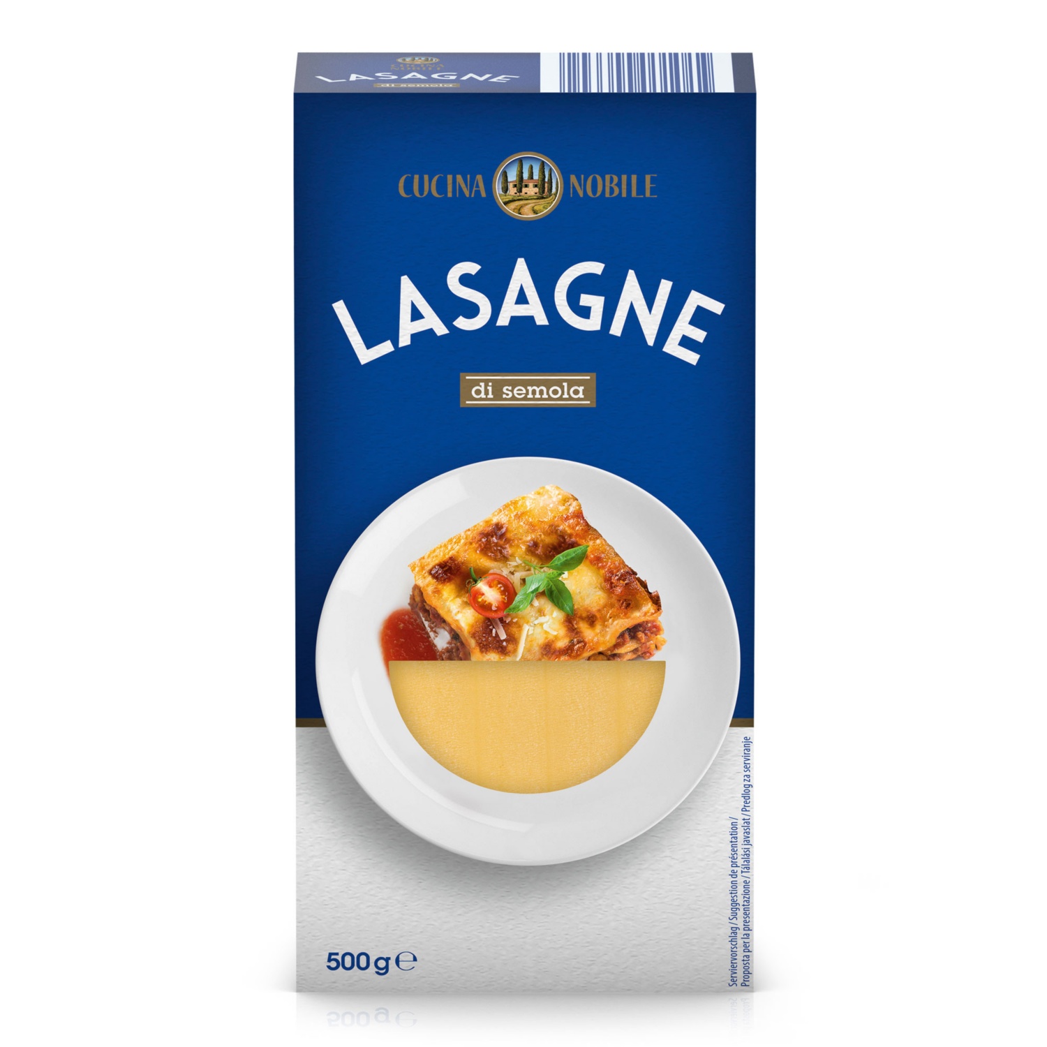 CUCINA NOBILE Lasagneblätter, Natur