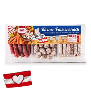 GENUSS 100% AUS ÖSTERREICH Kleiner Pausensnack